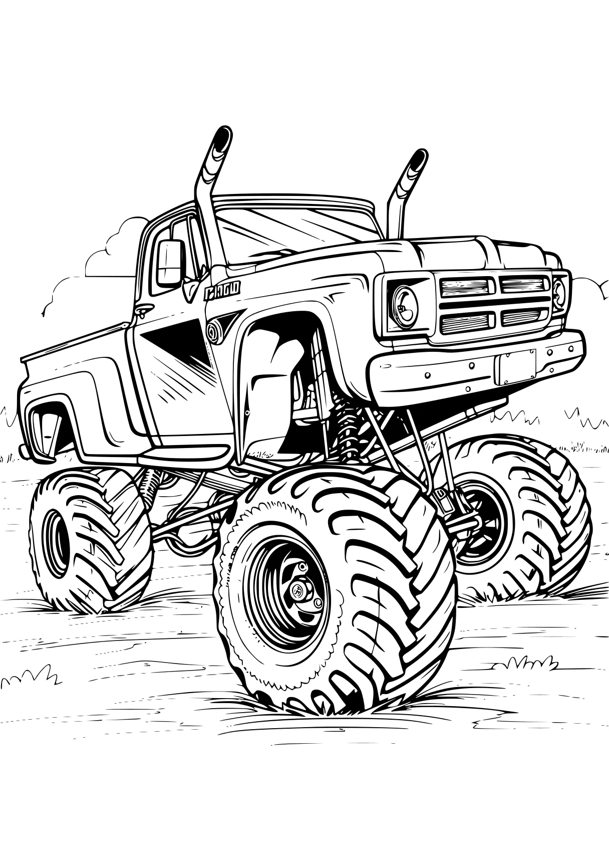 monster truck coloring pages truck, trucks, jeep, vehicle, mater, free page downloads