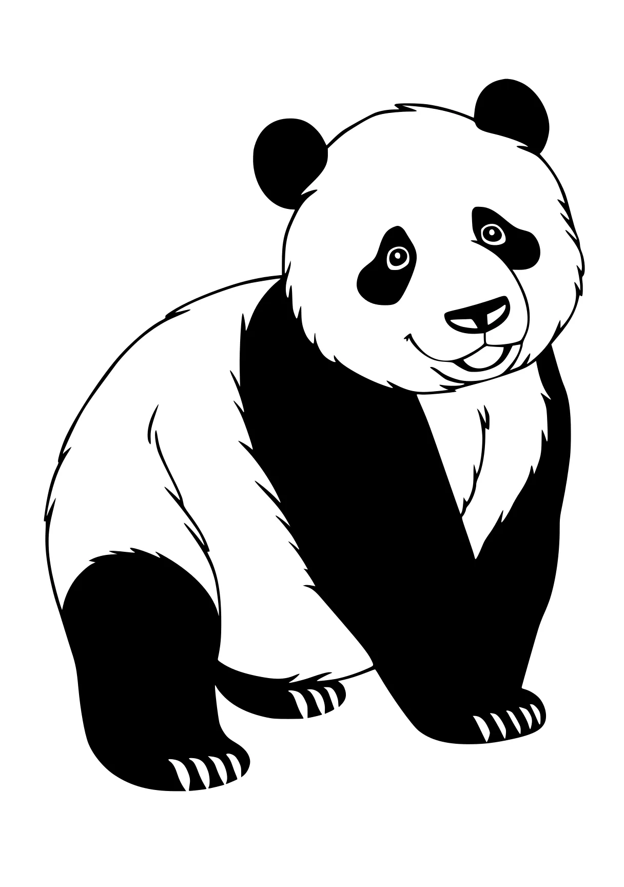 panda bear coloring pages panda, wan, bear, kung, banban, free page downloads