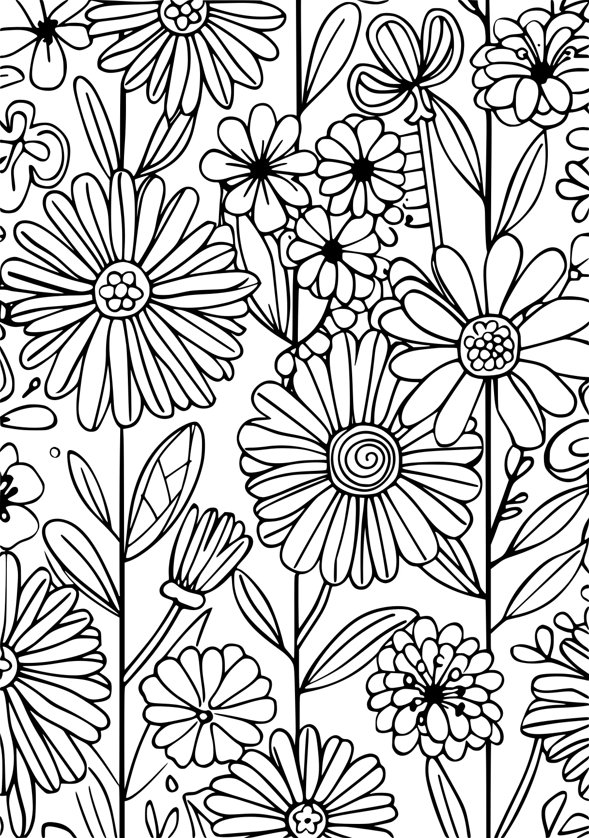 mothers day coloring page, pattern, printables, patterns, free downloads