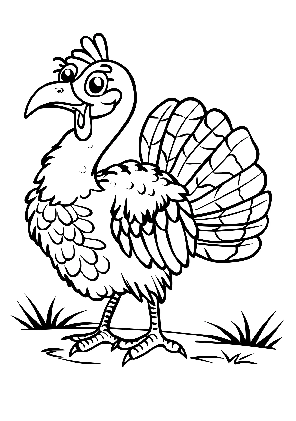 turkey coloring pages rooster, eagle, peacock, free page downloads