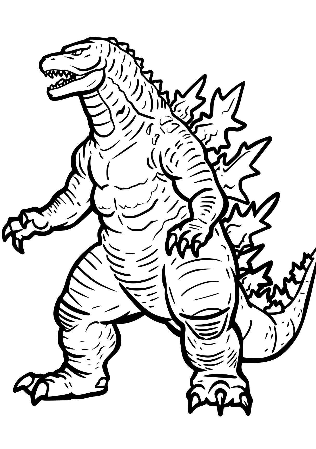 godzilla printable coloring pages godzilla, trex, t-rex, tyrannosaurus, mechagodzilla, free page downloads