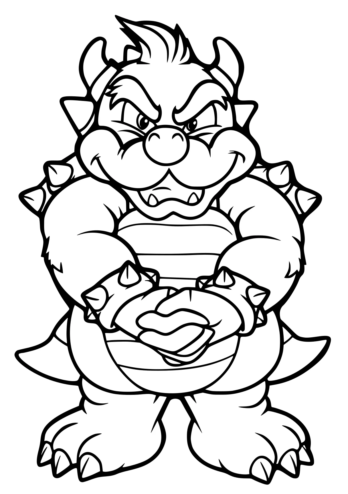 bowser coloring page bowser, toad, blastoise, bulbasaur, mario, free downloads