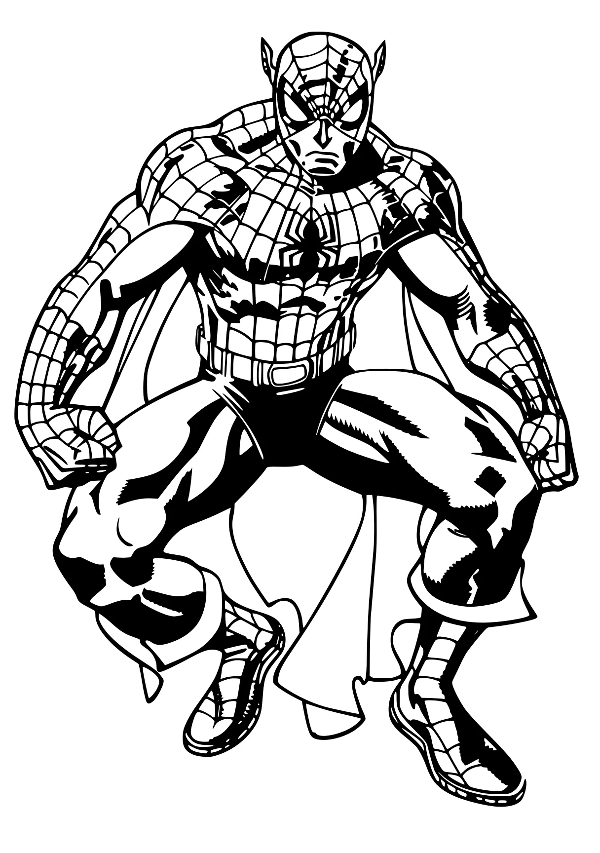 marvel coloring pages spidey, spider, spiderman, peter, patrol, free page downloads