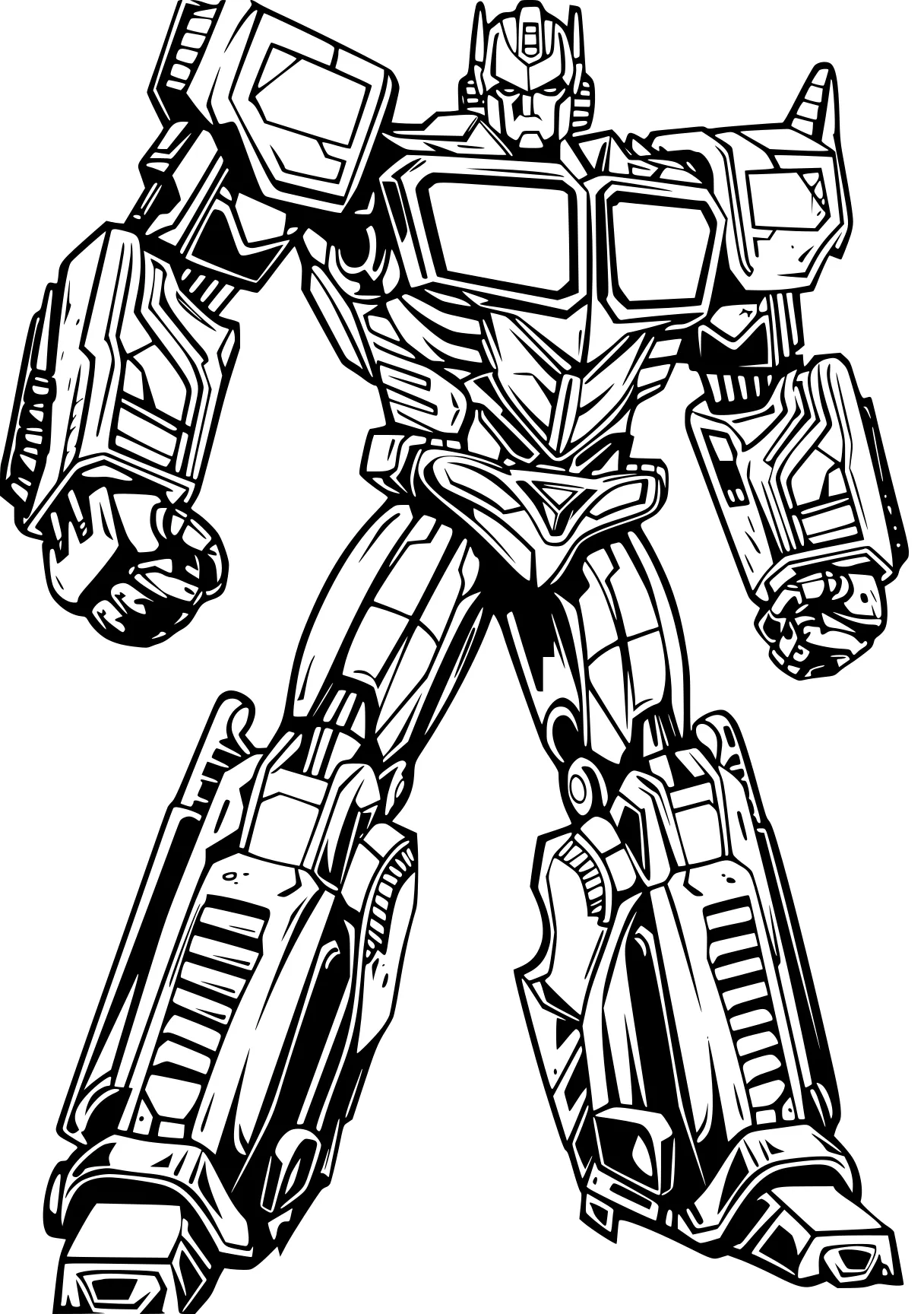 transformer coloring page megatron, optimus, transformer, rid, transformers, free downloads