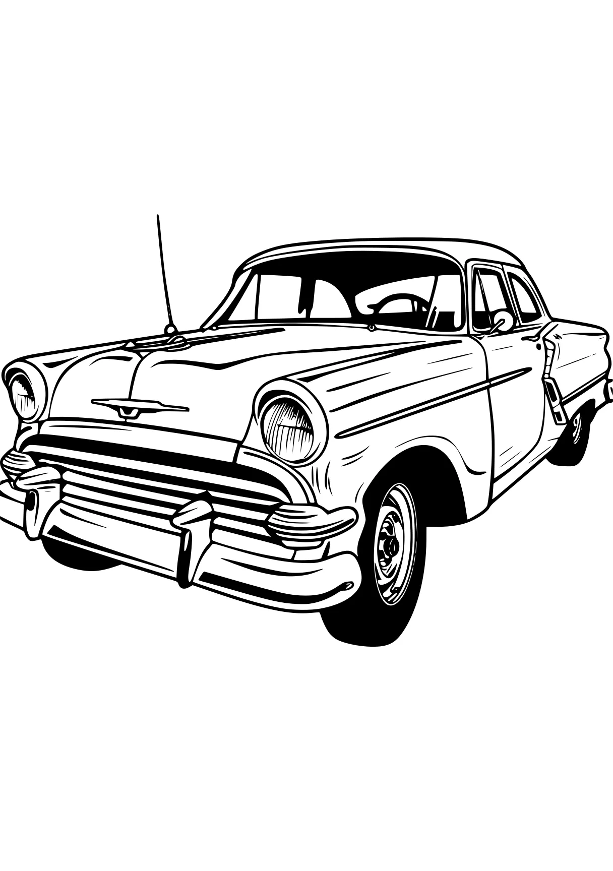 car coloring pages car, vehicle, cars, illustrator, olds, free page downloads