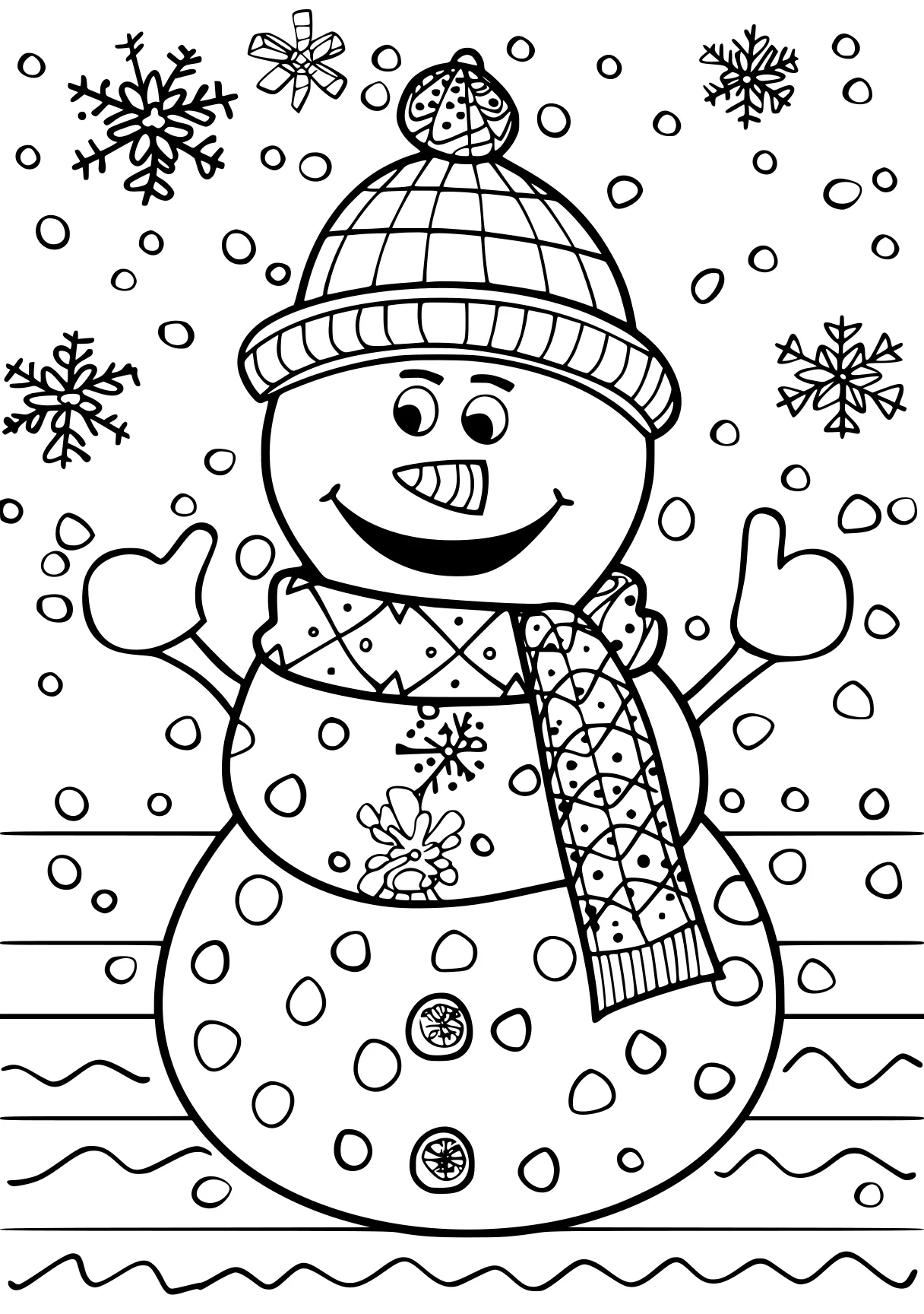 free christmas coloring pages, snowman, frosty, illustrator, page downloads