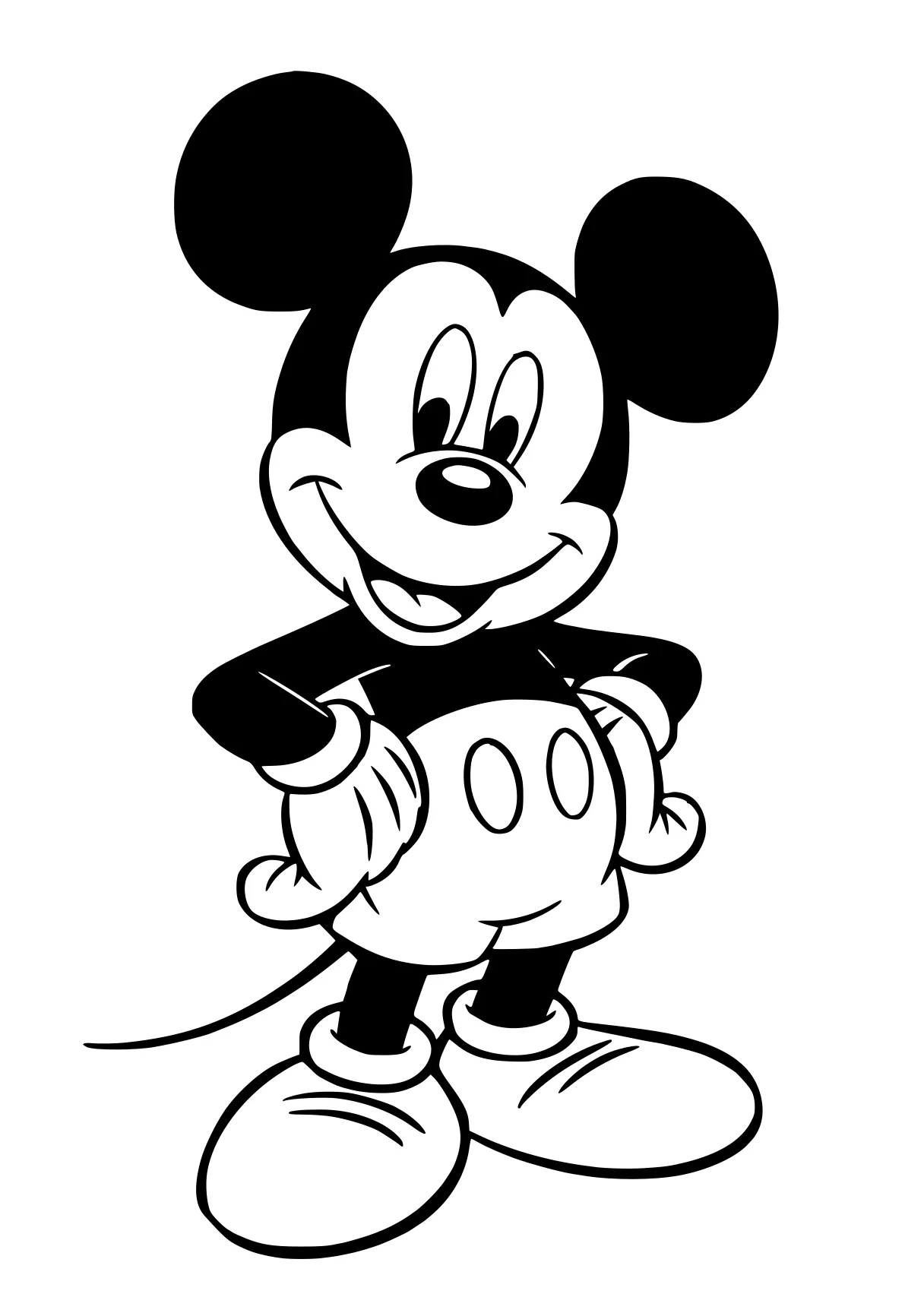 mickey coloring page mickey, minnie, mouse, disney, goofy, free downloads