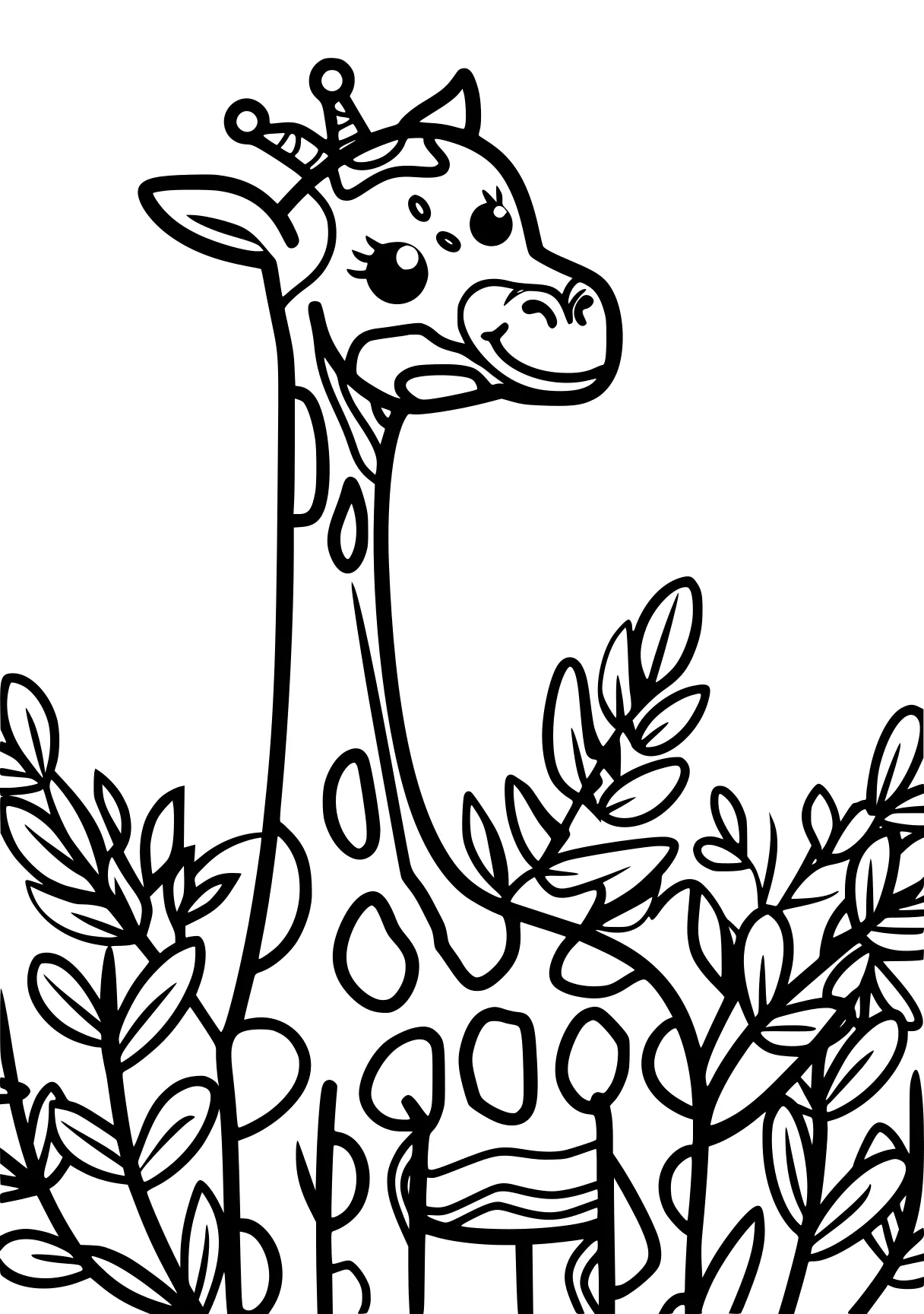 animal coloring pages giraffe, brachiosaurus, safari, deer, llama, free page downloads