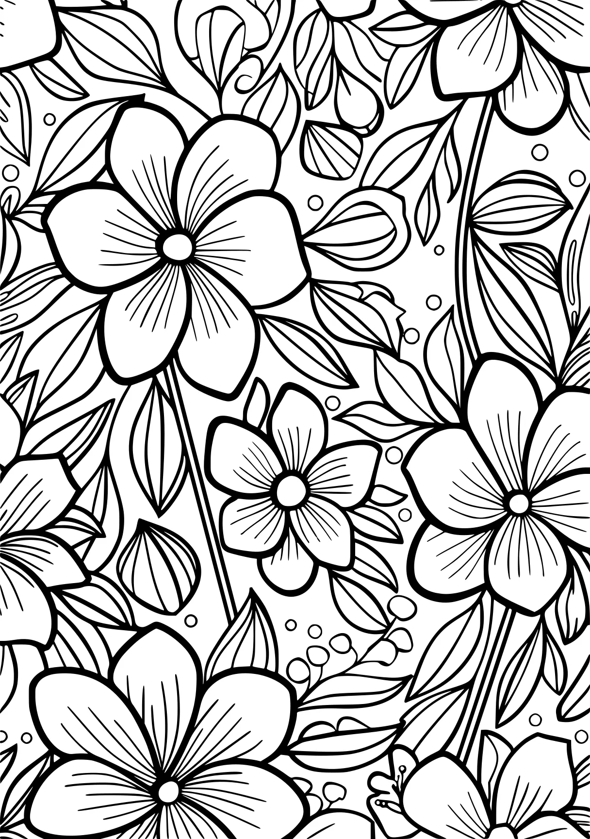 mothers day coloring page, pattern, colouring, floral, free downloads