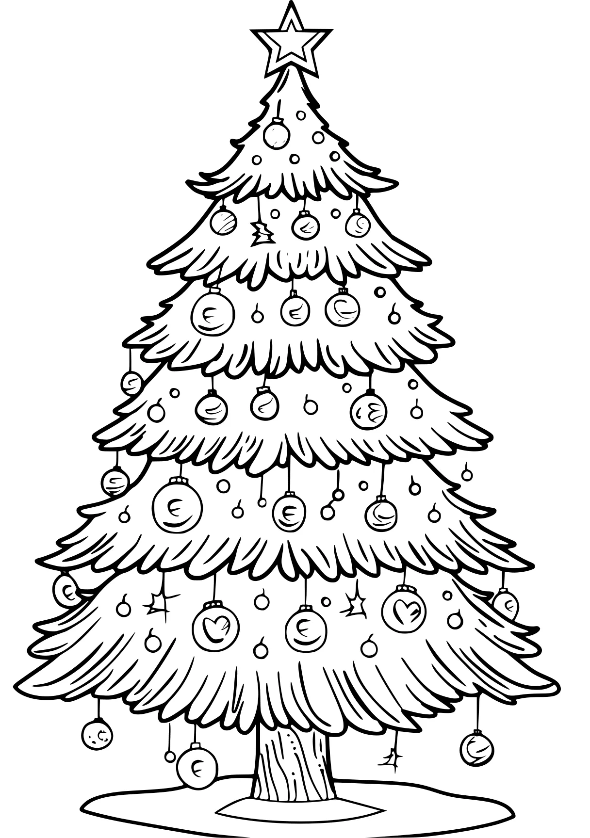 christmas coloring pages for adults ornament, tree, merry, christmas, xmas, free page downloads