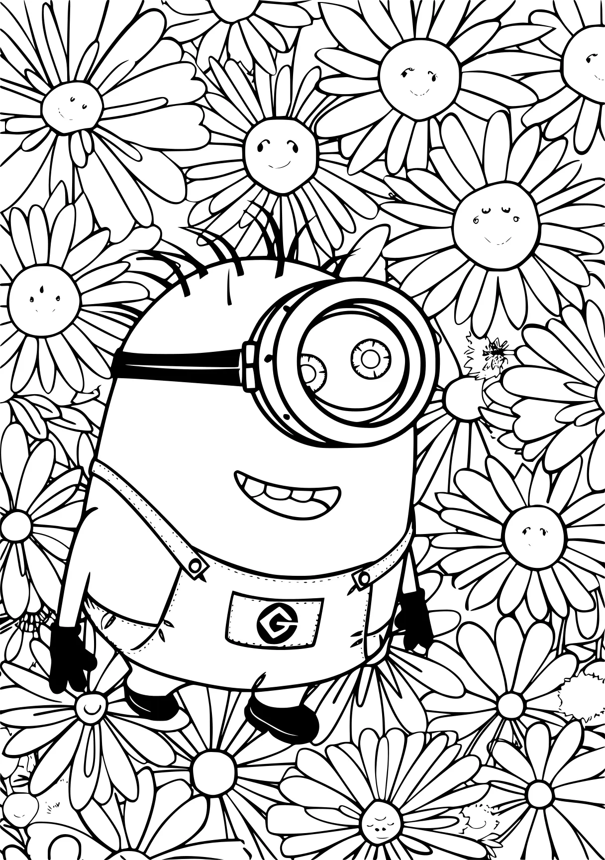 free colouring apps minion, minions, background, coloring page downloads