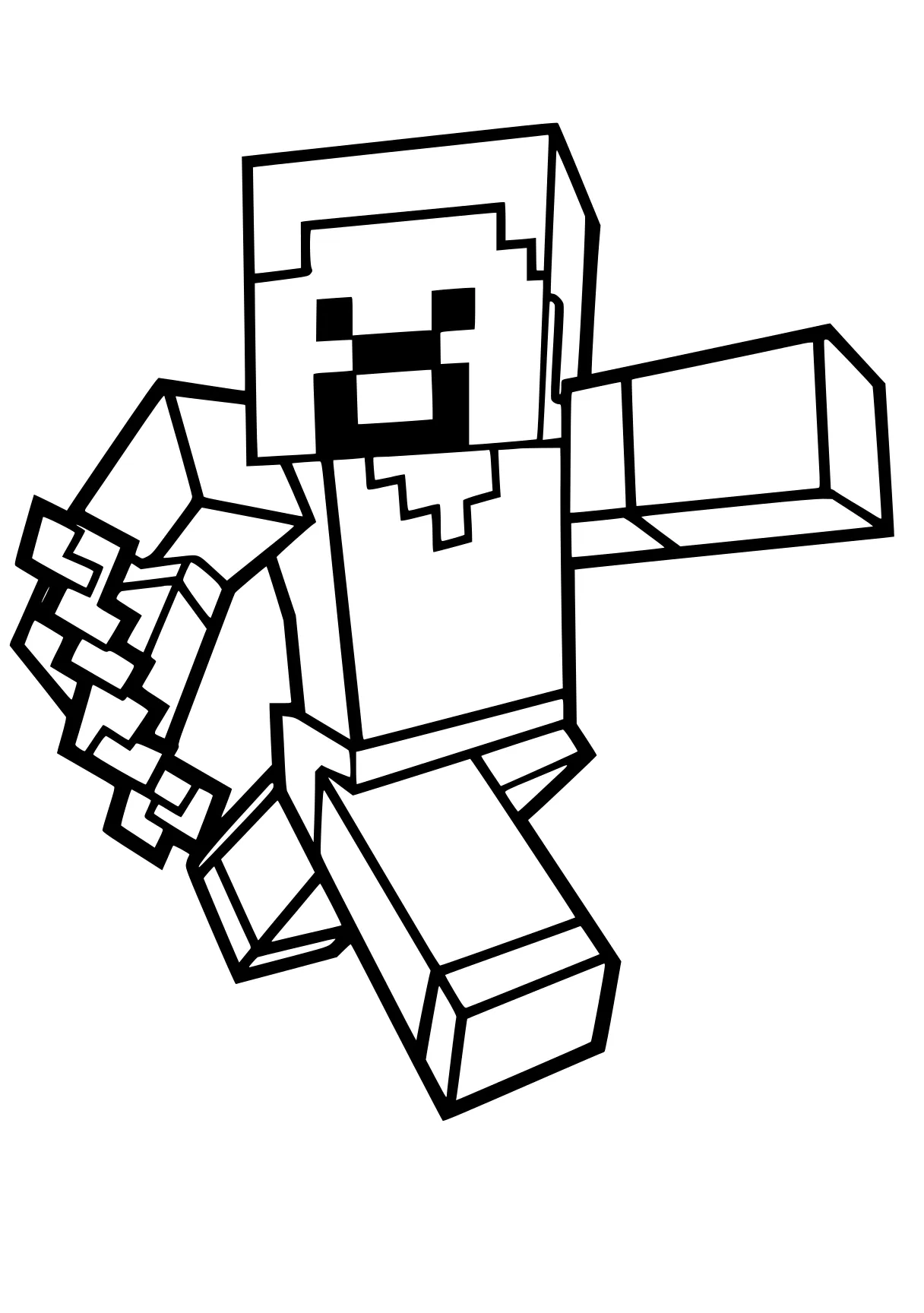 minecraft coloring pages minecraft, alphablocks, fazbear, unikitty, boxy, free page downloads