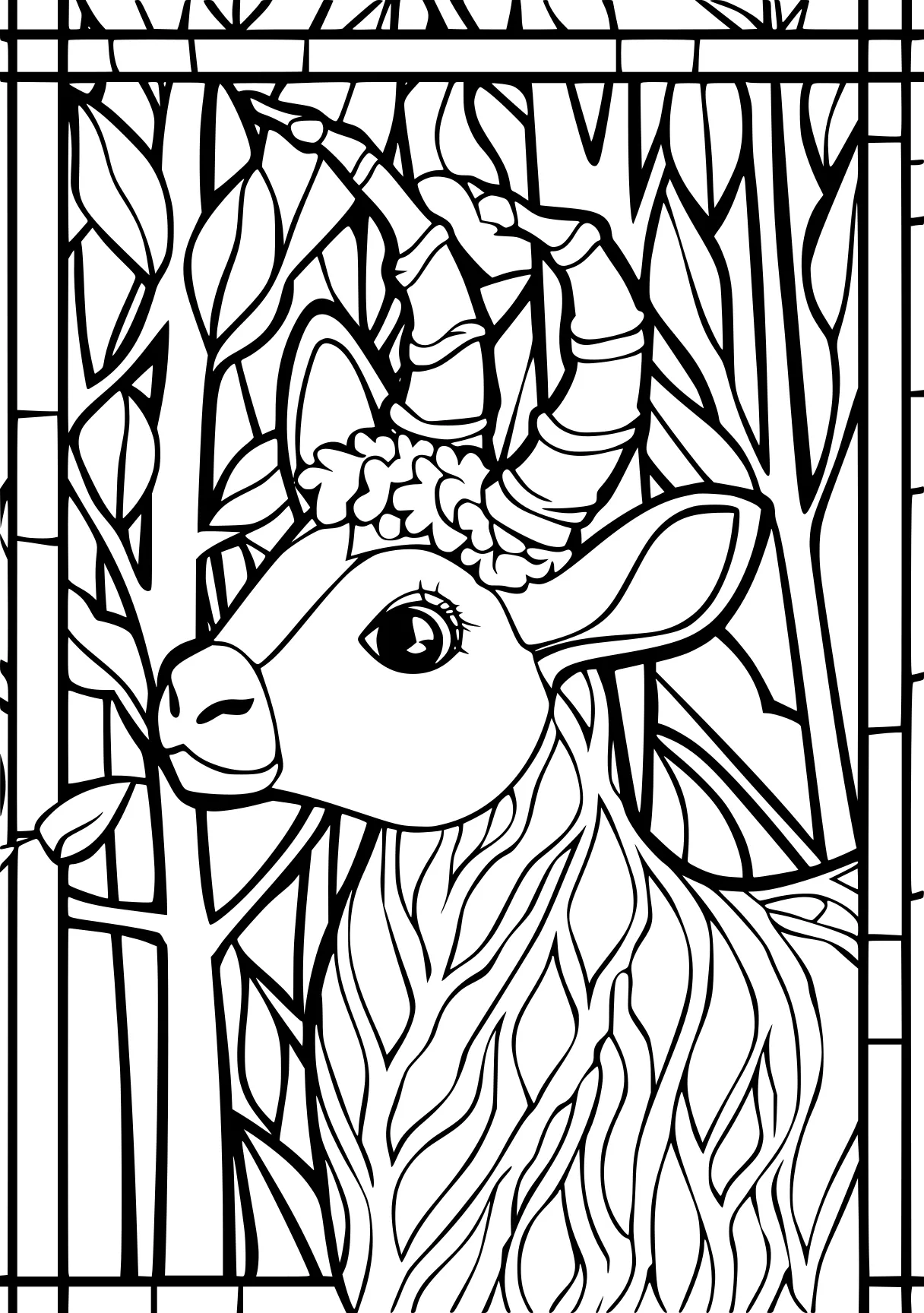 crayola coloring sheets, deer, colouring, unicorn, free page downloads