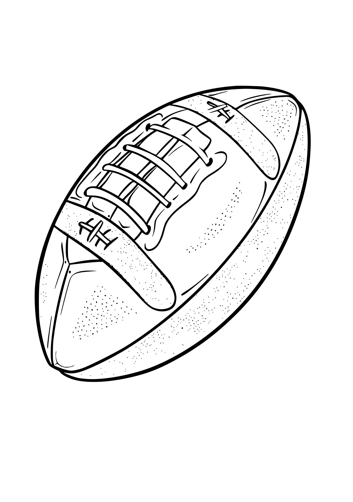 football coloring sheet ball, football, nfl, sports, size, free page downloads