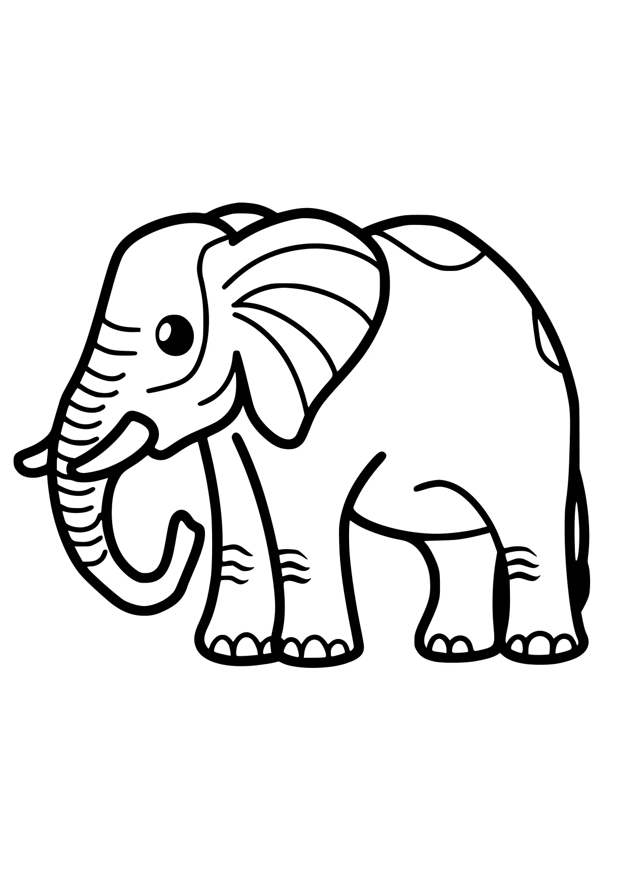 coloring pages pdf elephant, triceratops, brachiosaurus, komodo, dumbo, free page downloads