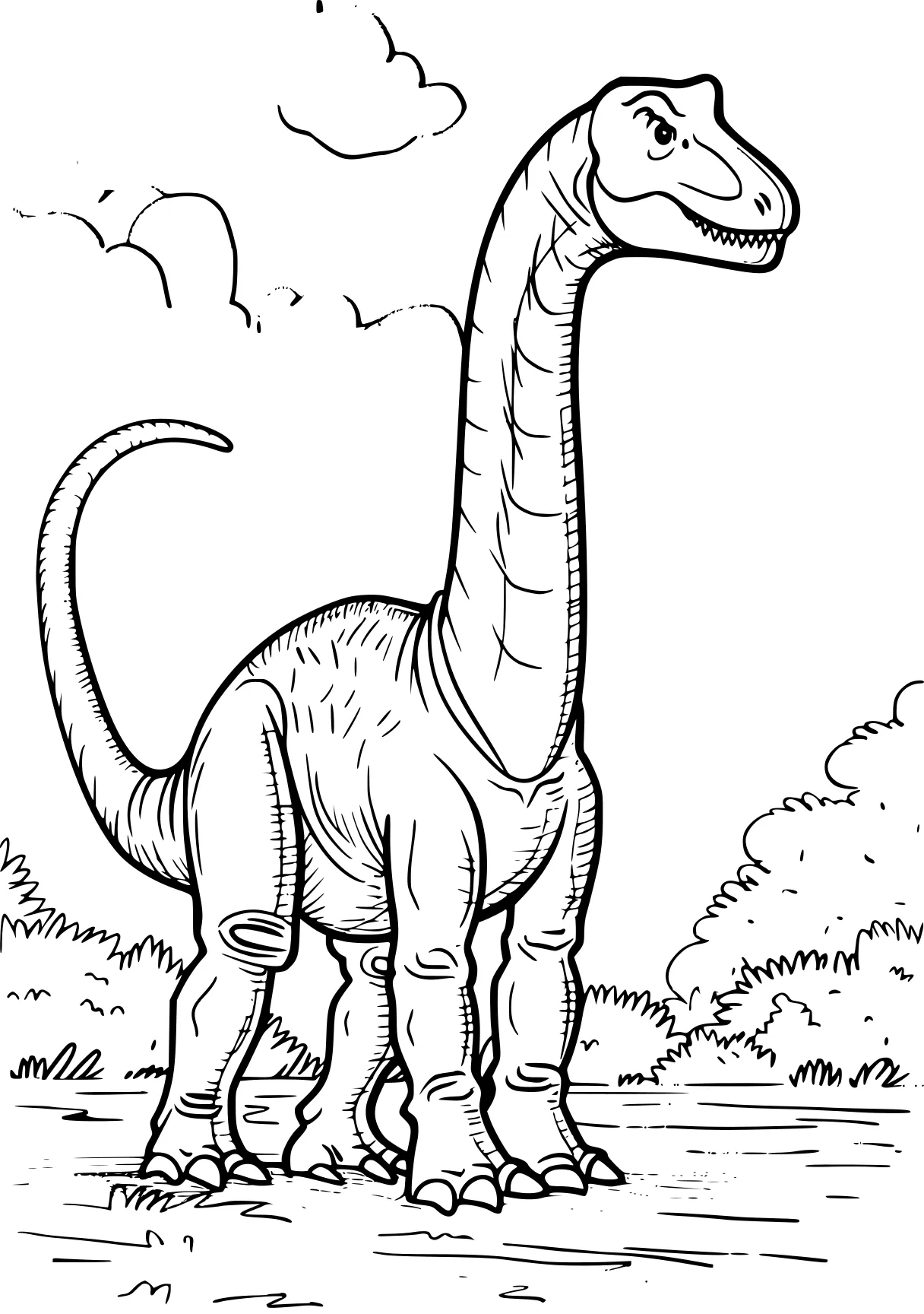 dinosaur coloring pages brachiosaurus, dino, dinosaur, tyrannosaurus, trex, free page downloads