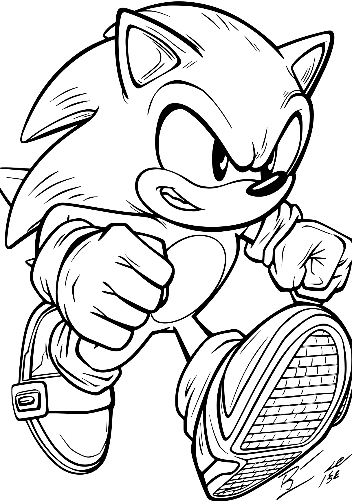 coloring pages free sonic, knuckles, hedgehog, tails, amy, page downloads