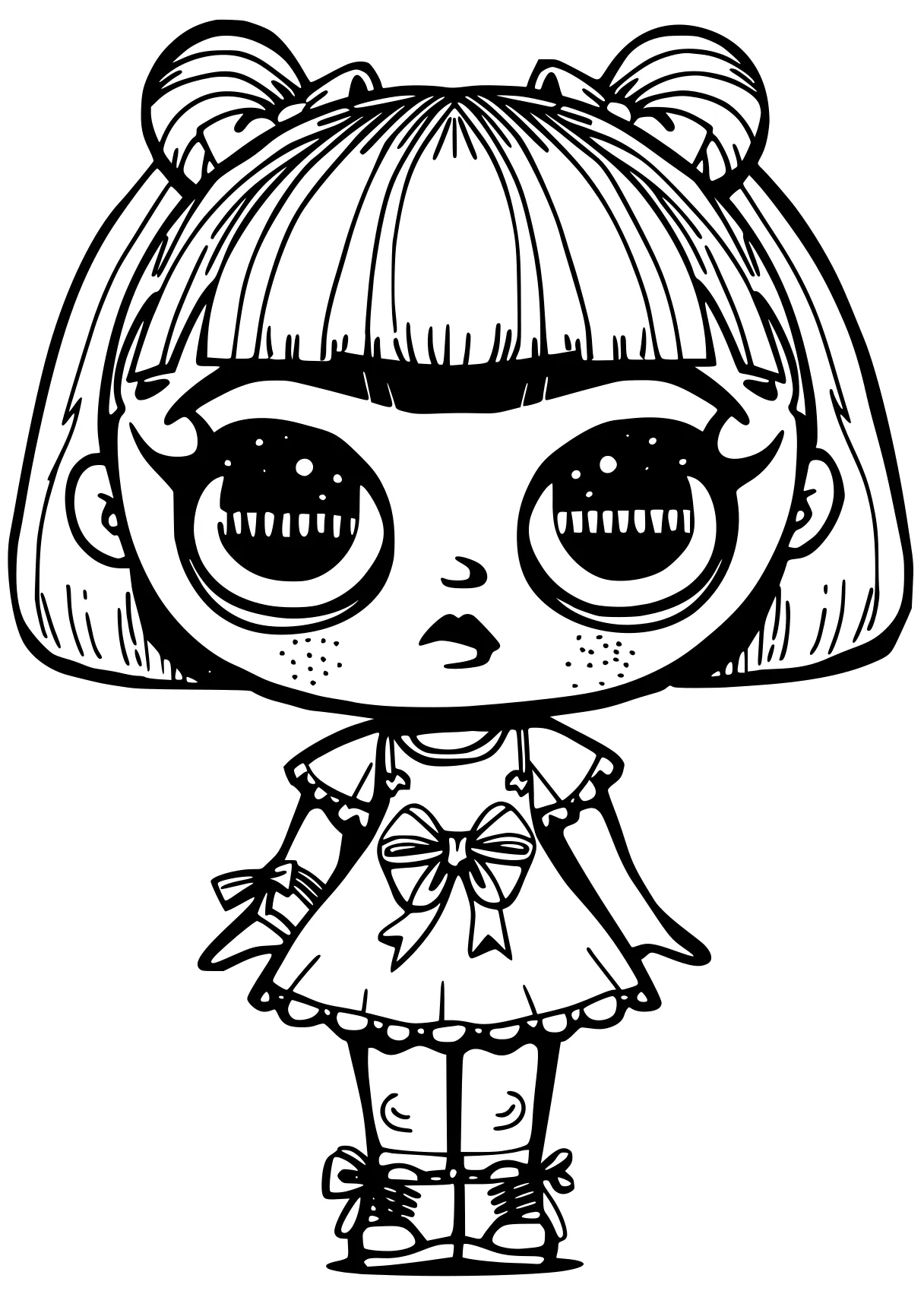 lol doll coloring pages doll, chibi, alice, dolls, girl, free page downloads