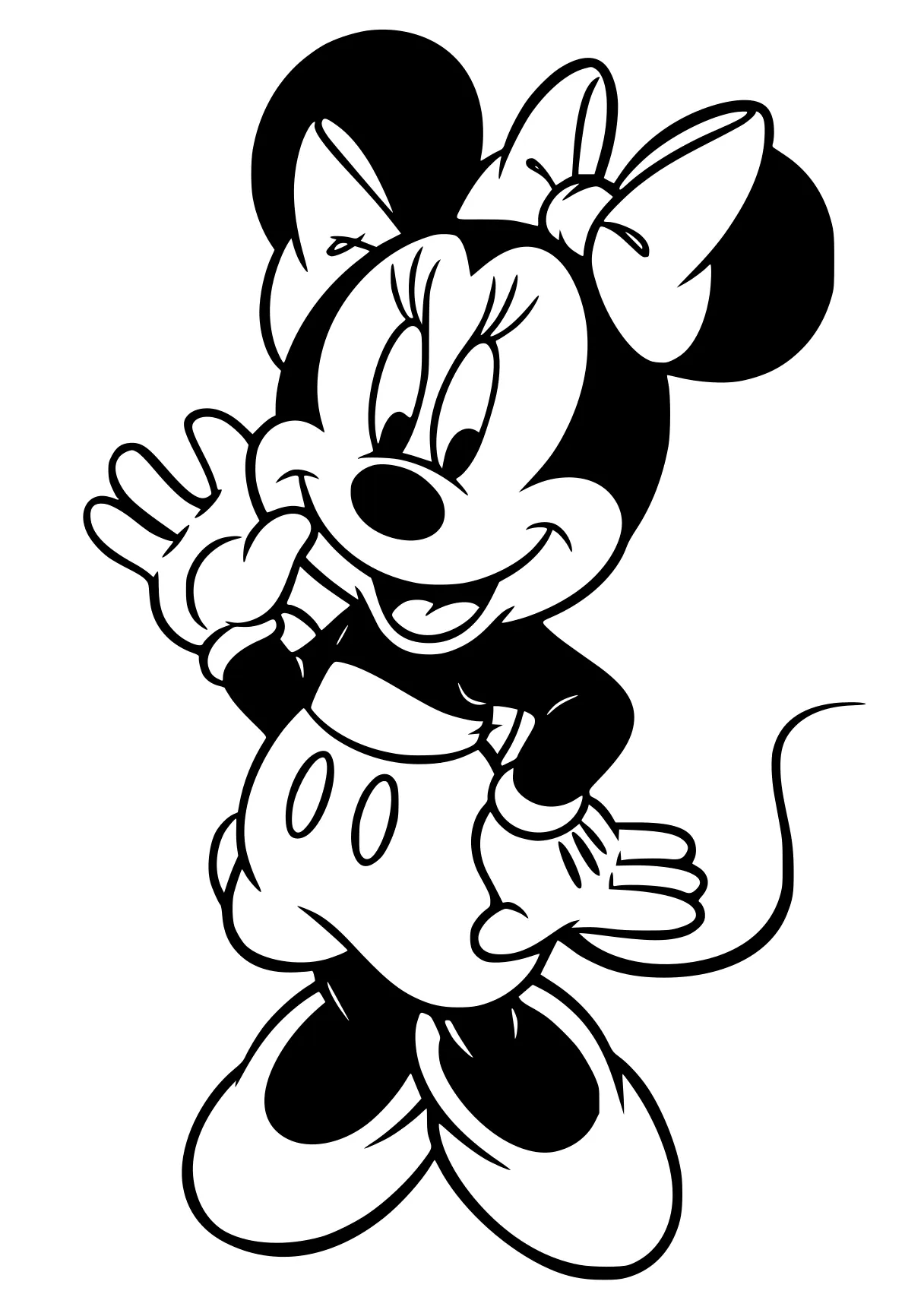 minnie mouse coloring page mouse, mickey, minnie, goofy, pluto, free downloads