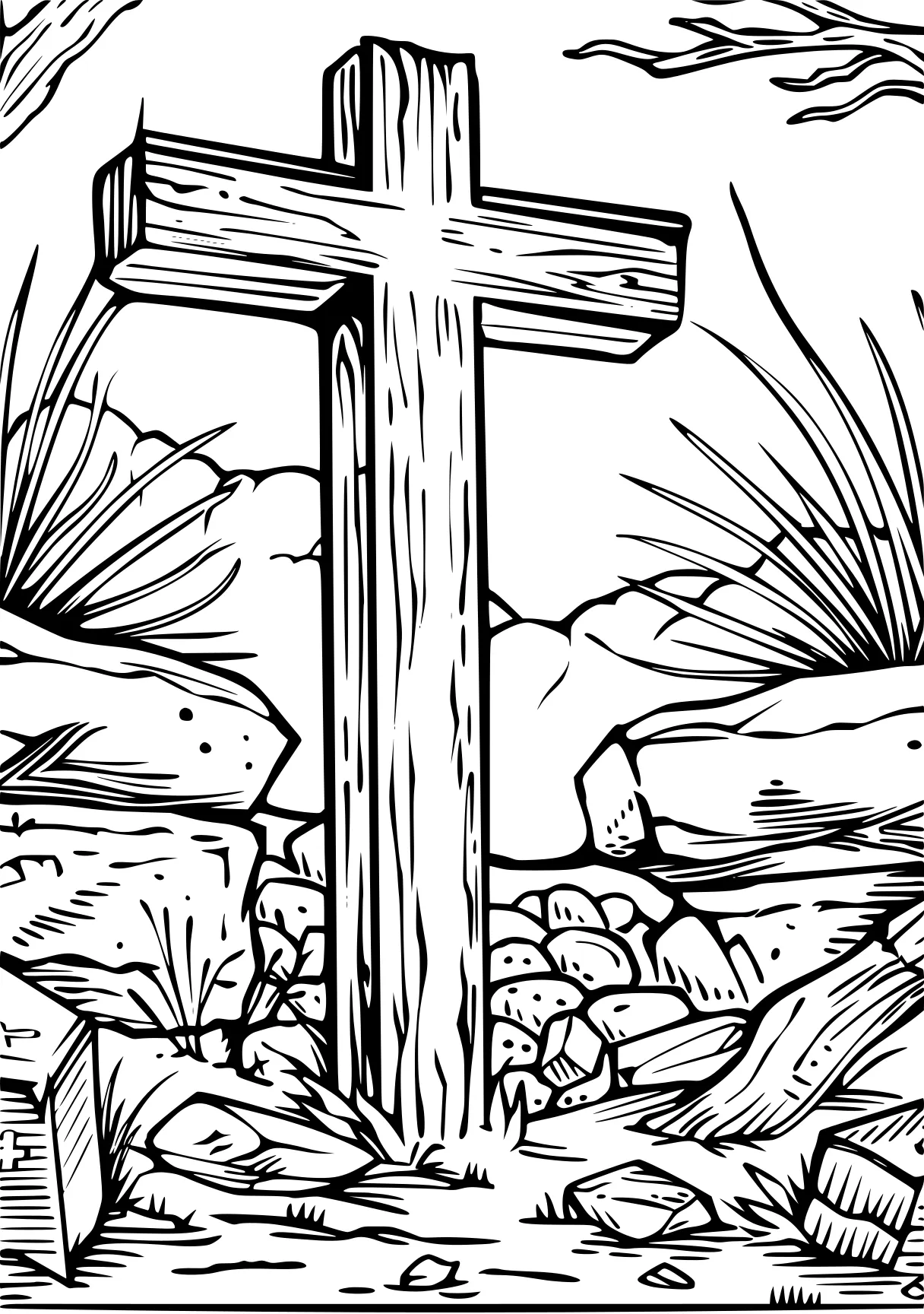 christian coloring pages lent, marker, preview, pillar, free page downloads