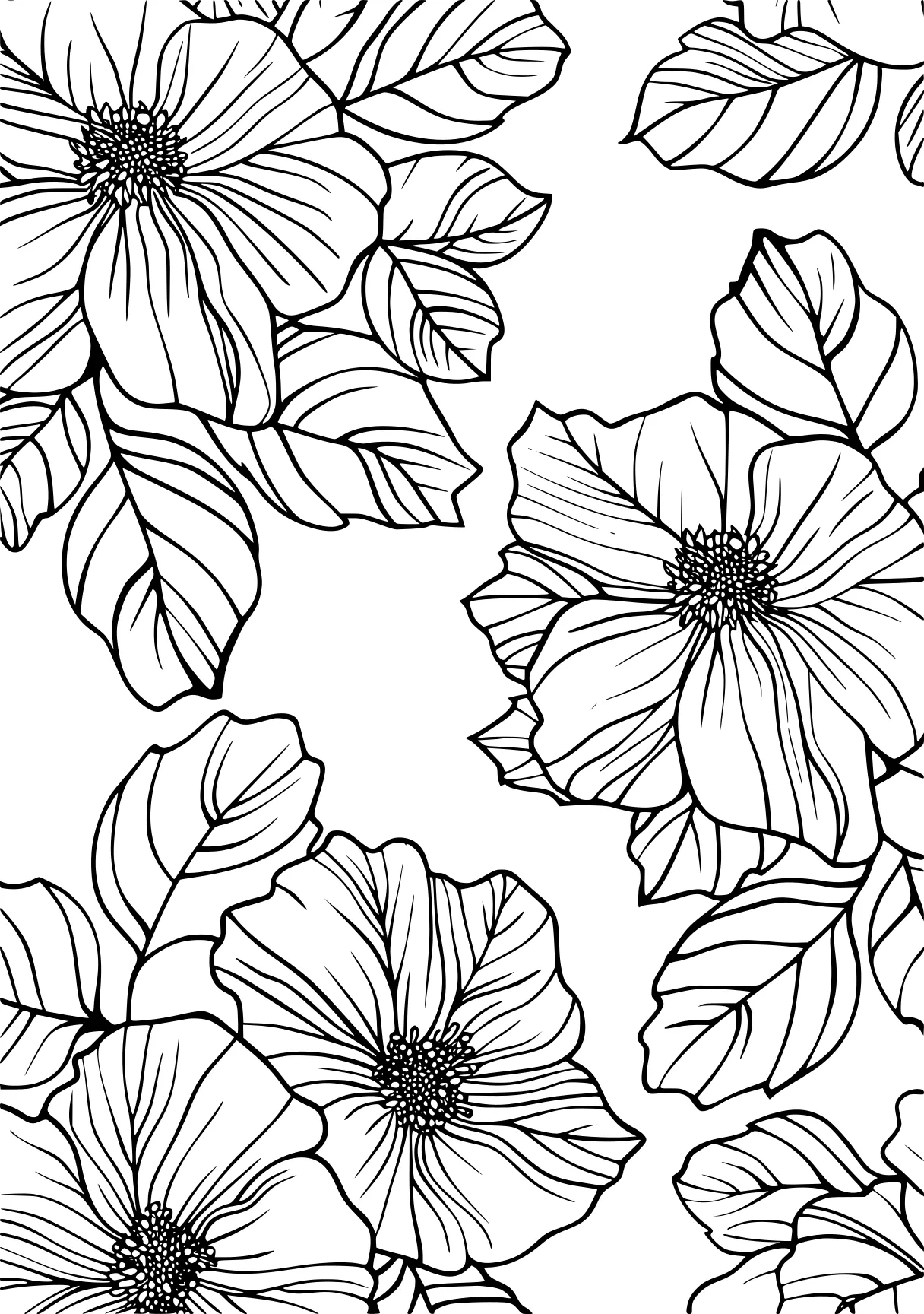 floral coloring pages, floral, pattern, colouring, free page downloads