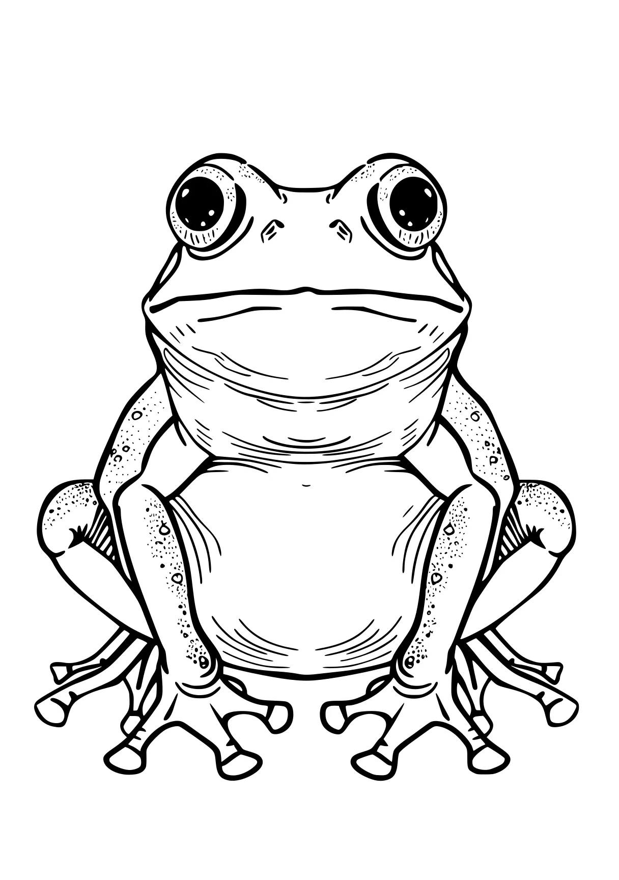 frog coloring pages frog, toad, illustrator, pet, a4, free page downloads