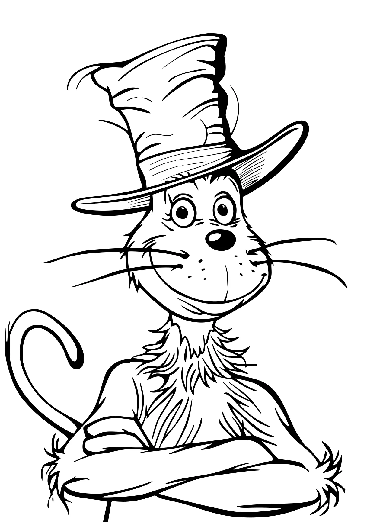 dr seuss coloring pages aristocats, wizard, hat, mouse, groundhog, free page downloads