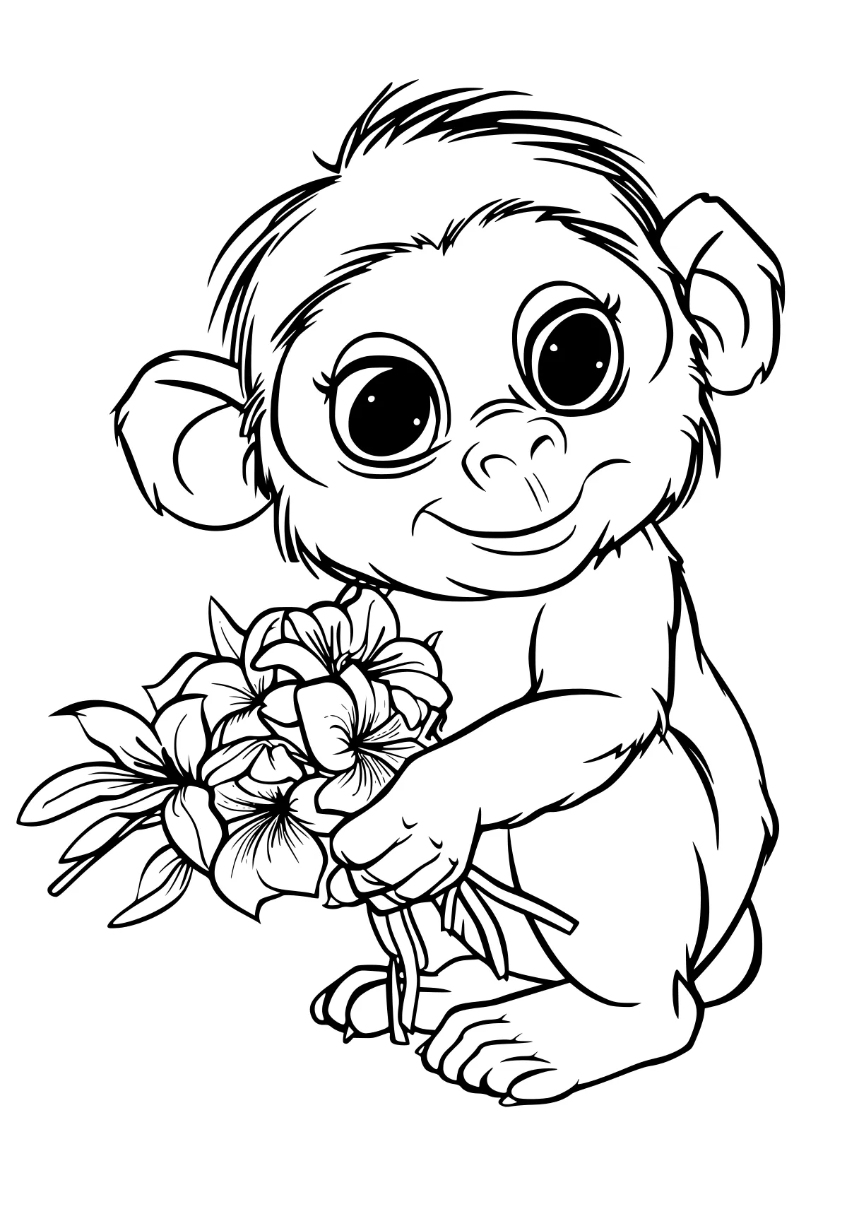 coloring pages for adults online monkey, alvin, gorilla, winnie, colouring, free page downloads