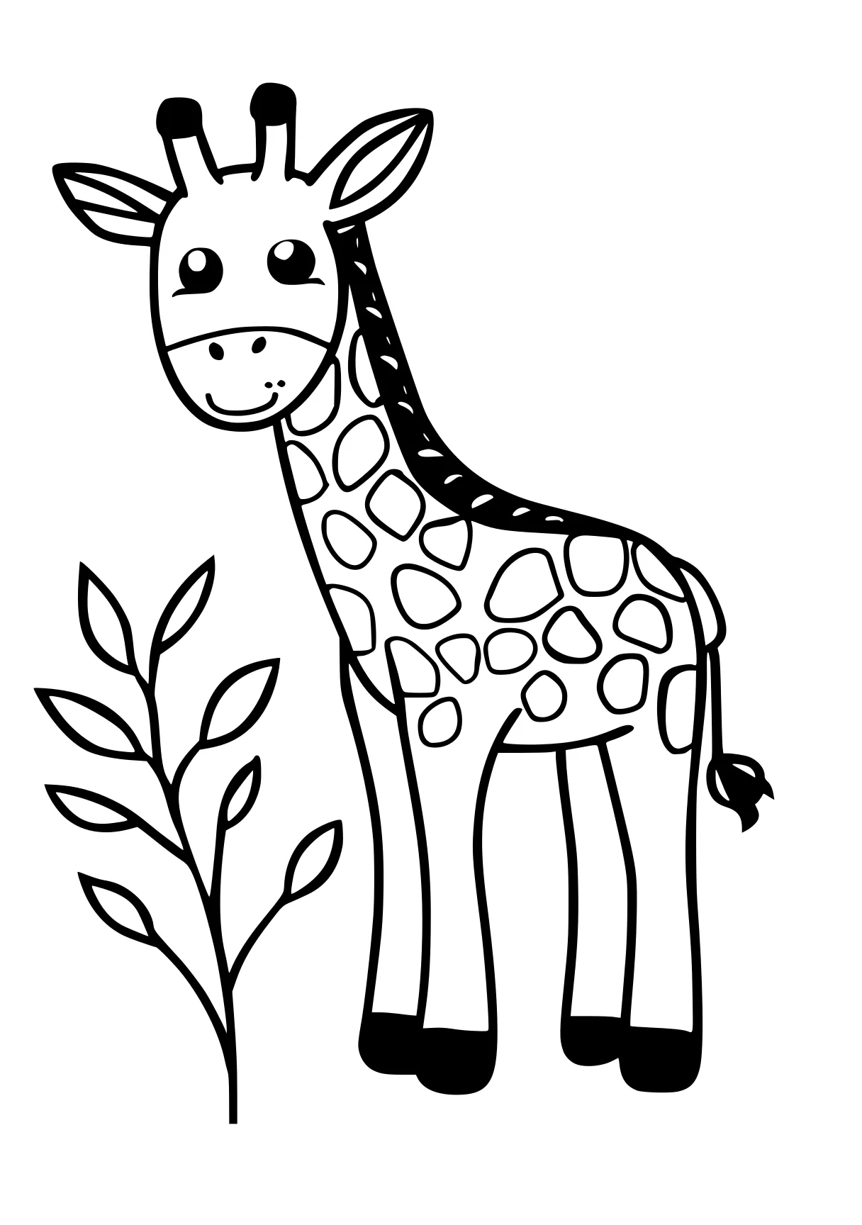 lankybox coloring page giraffe, llama, deer, zebra, cow, free downloads