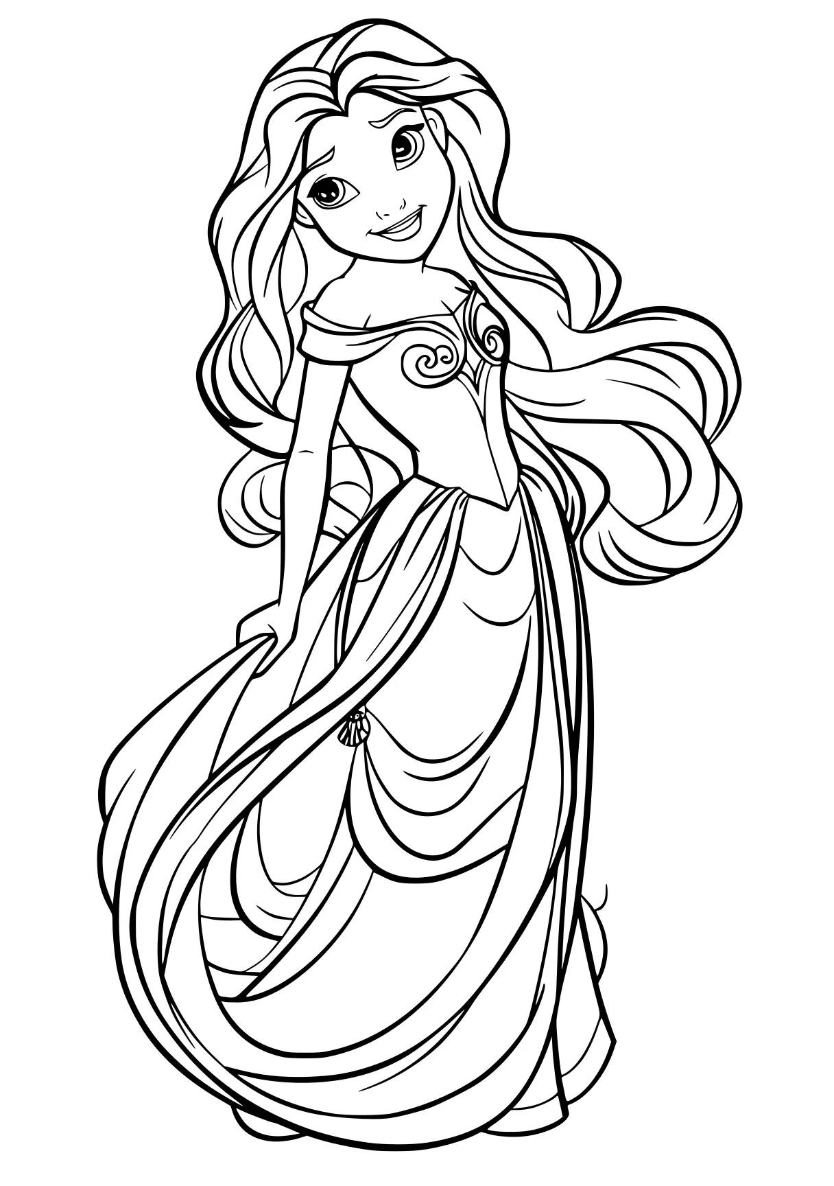 disney princess coloring pages mermaid, rapunzel, jasmine, tangled, ariel, free page downloads