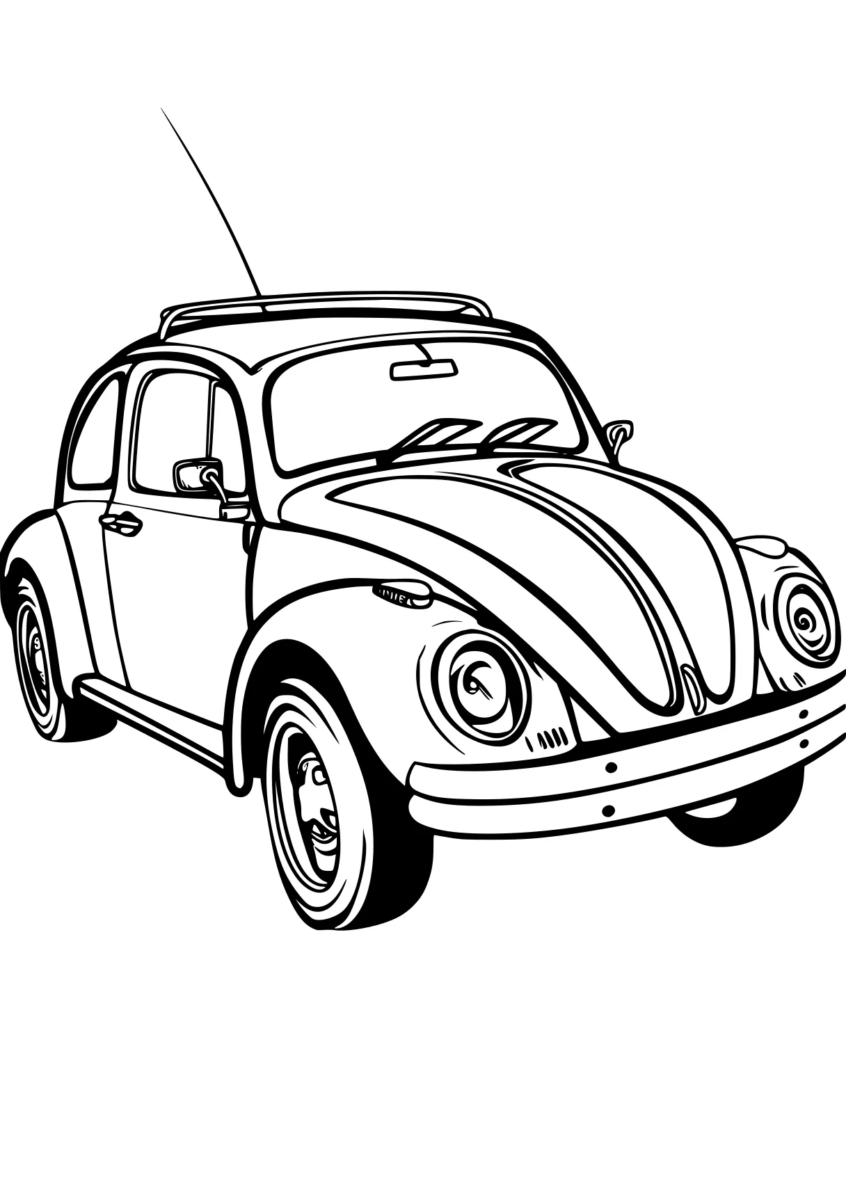 car coloring sheet car, vehicle, robocar, mini, cars, free page downloads