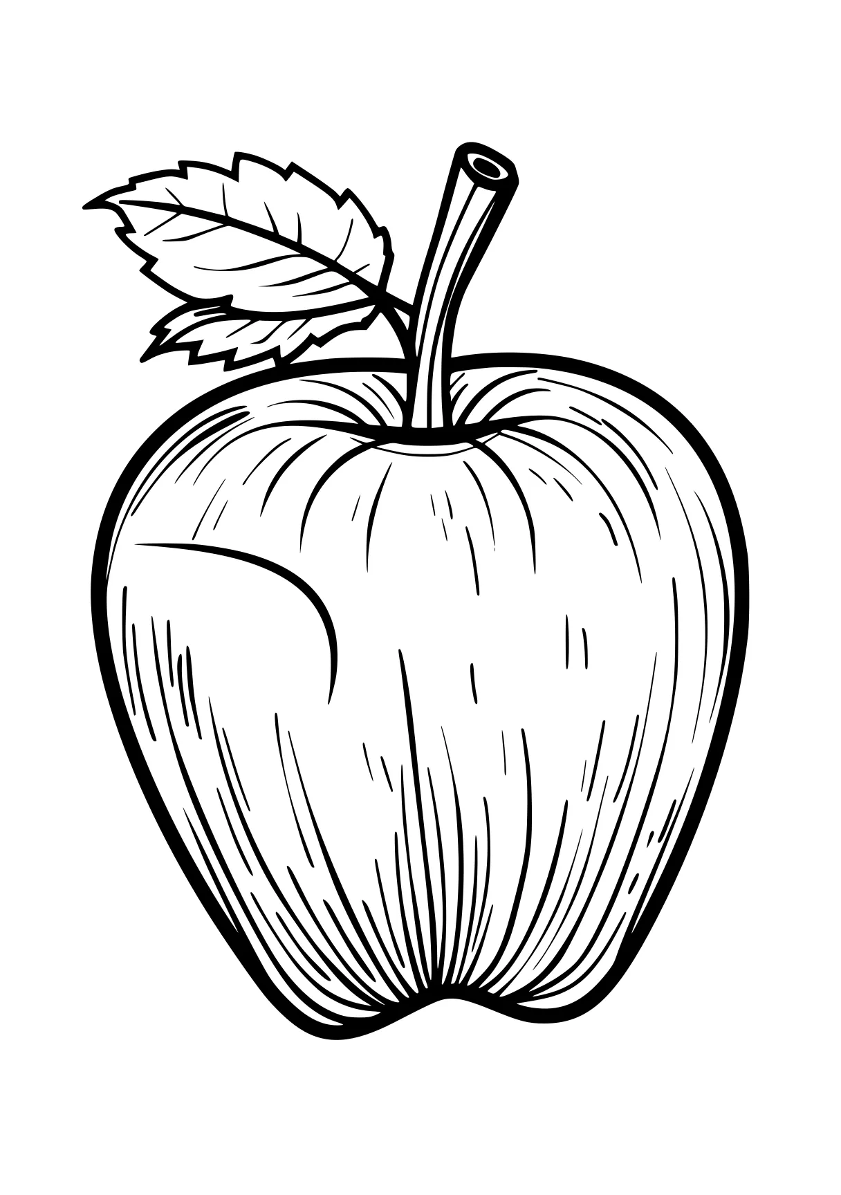 apple coloring page apple, vegetable, acorn, fruit, illustrator, free downloads