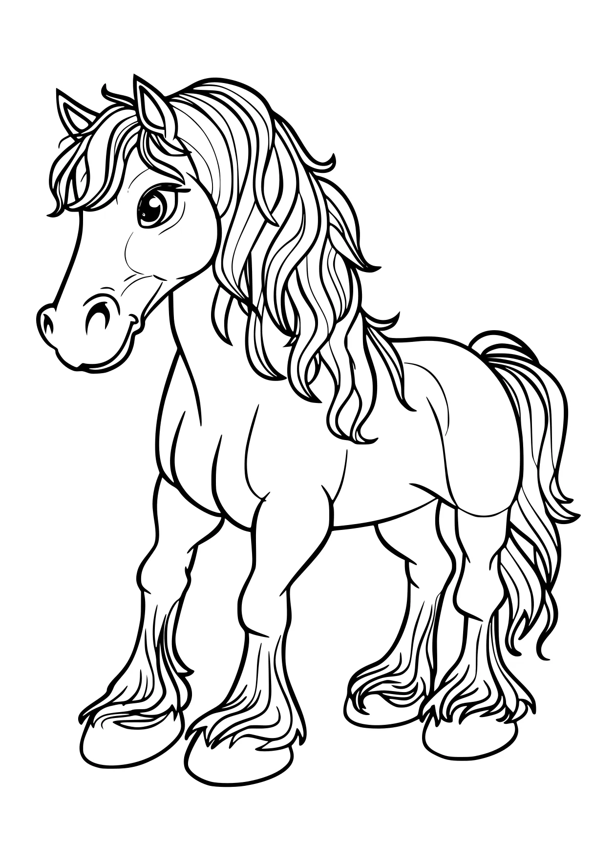 horse colouring unicorn, horse, pony, pegasus, alicorn, free coloring page downloads