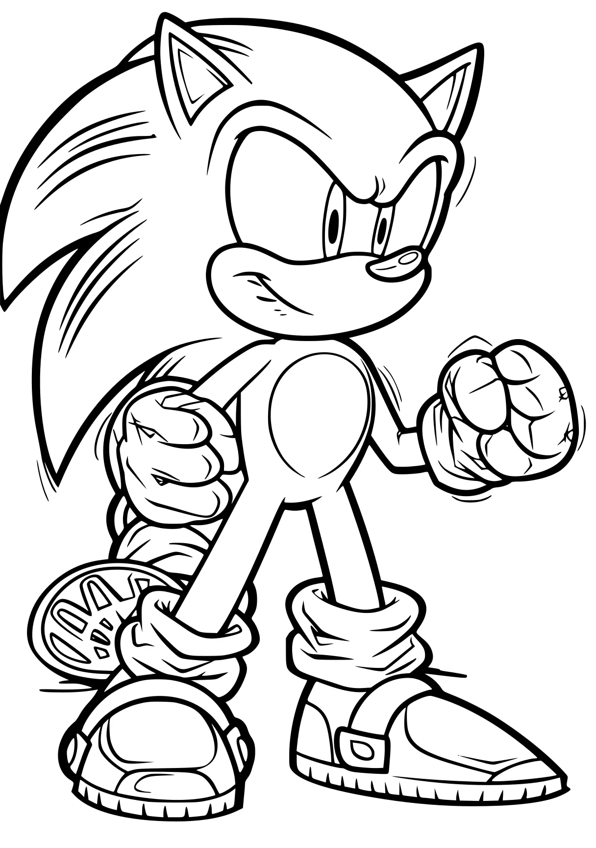 super sonic coloring page knuckles, sonic, tails, hedgehog, coloring, free downloads