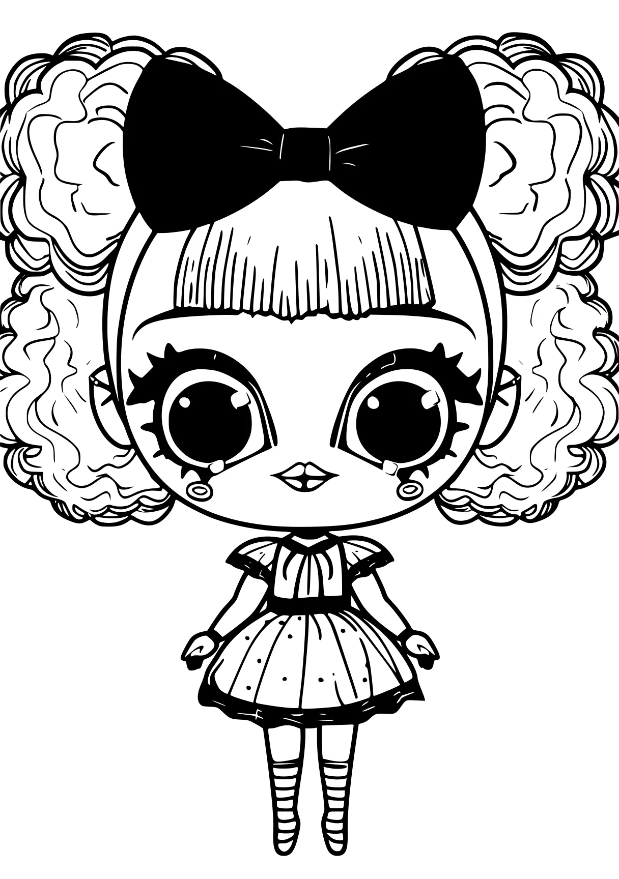 lol doll coloring pages minnie, chibi, doll, alice, sailor, free page downloads