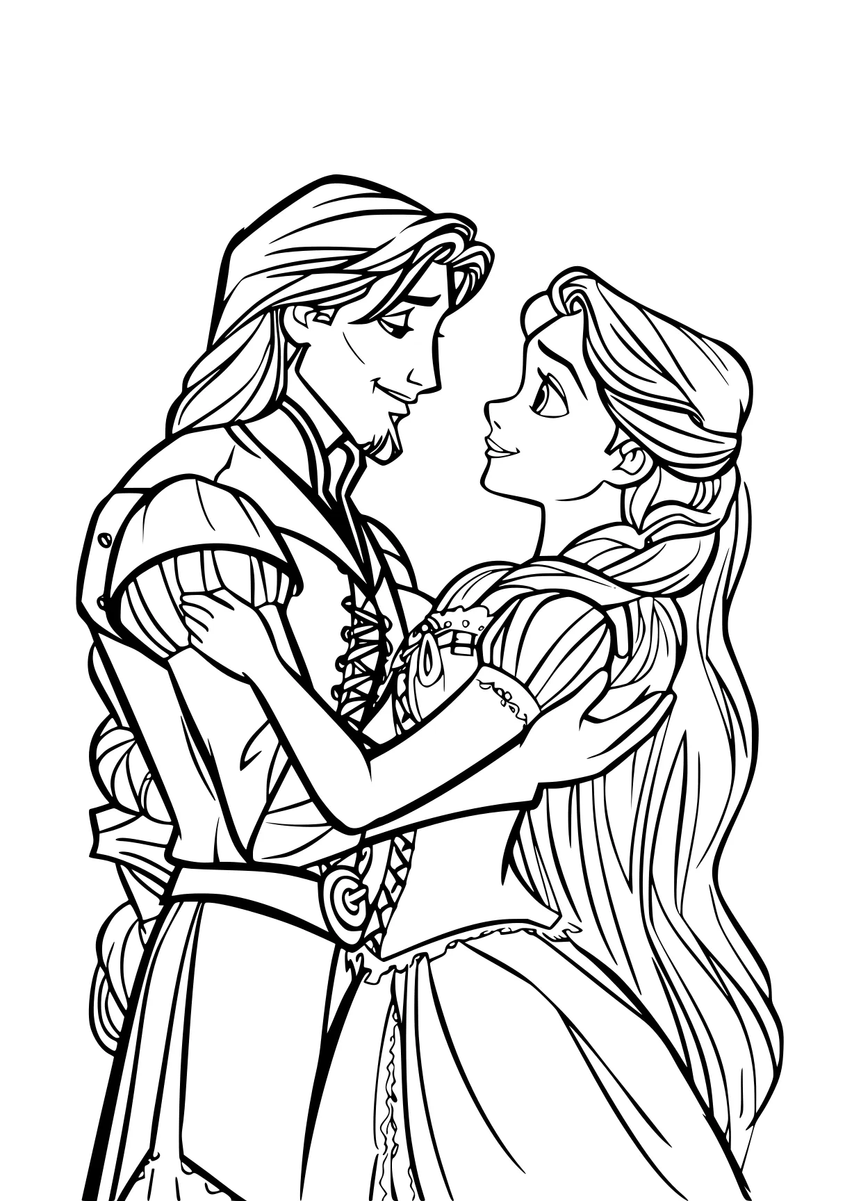 rapunzel coloring page tangled, frozen, rapunzel, printables, kissy, free downloads