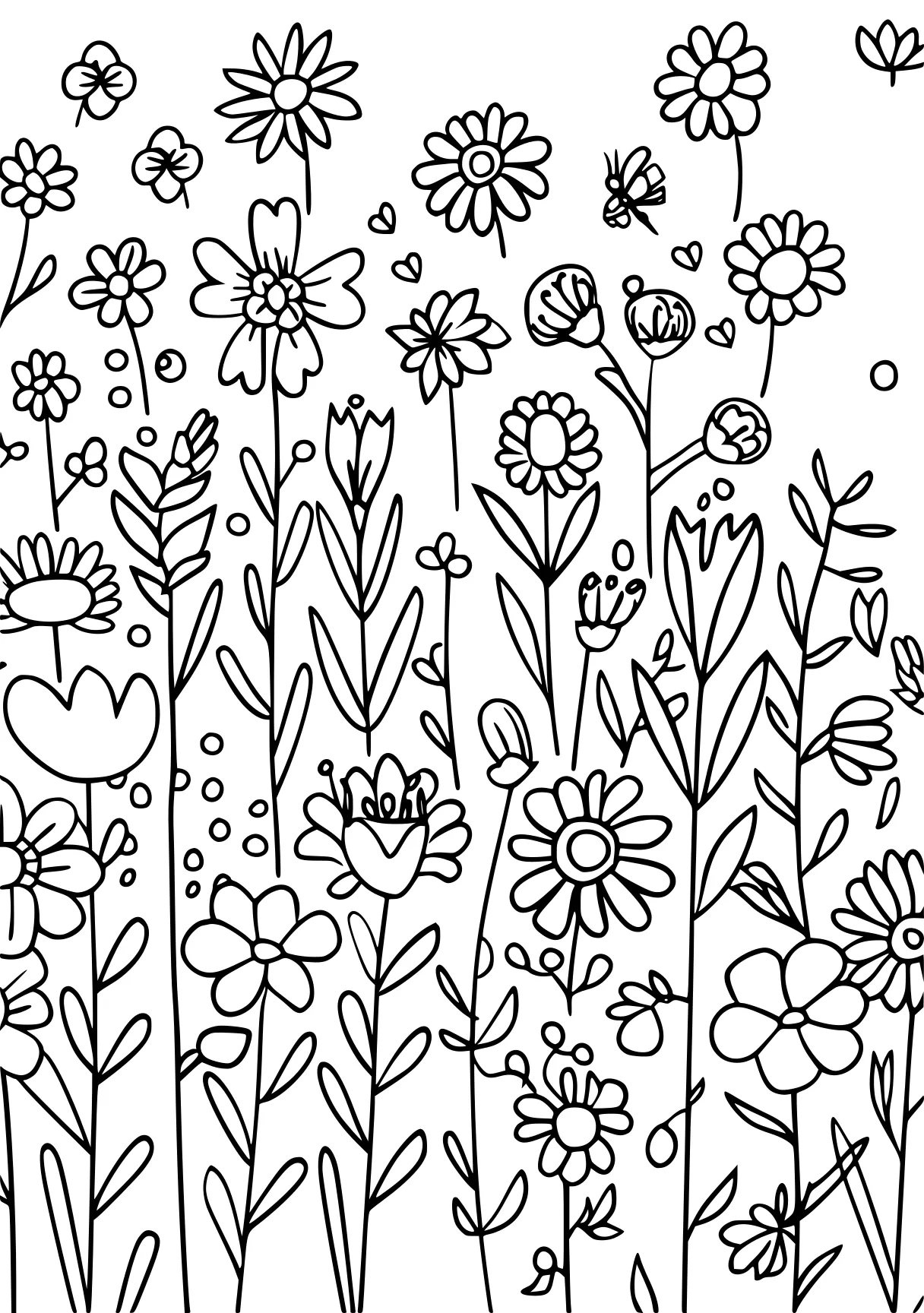 spring coloring pages, pattern, colouring, zentangle, free page downloads