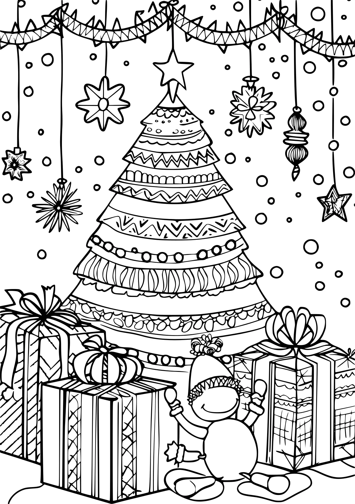 christmas coloring pages printable, ornament, zentangle, advent, free page downloads