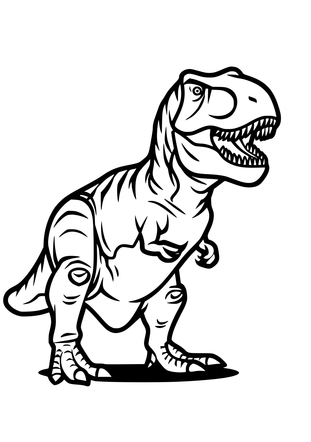 tyrannosaurus rex coloring page tyrannosaurus, trex, t-rex, indoraptor, dino, free downloads