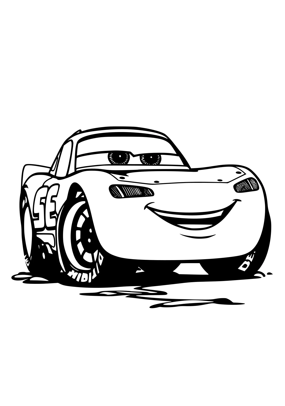 mcqueen coloring page car, cars, mater, vehicle, mini, free downloads