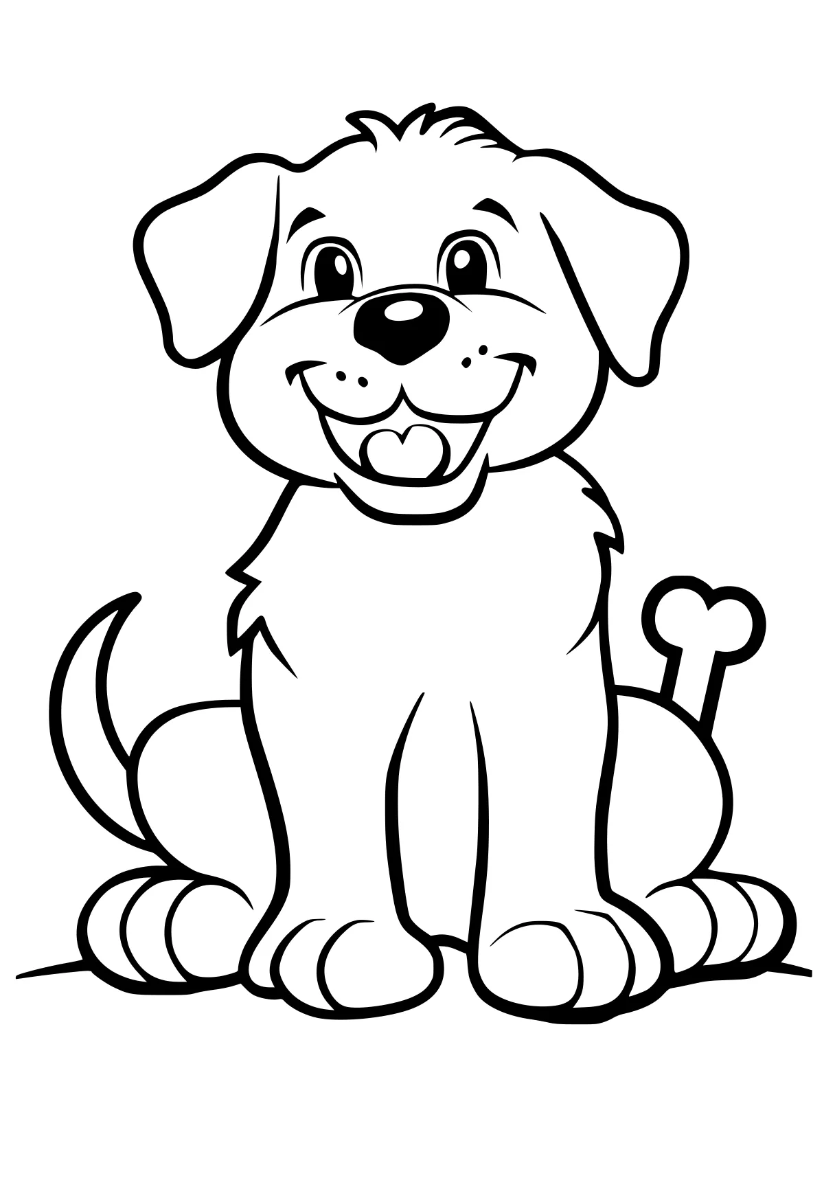 dog coloring dog, puppy, retriever, clifford, illustrator, free page downloads