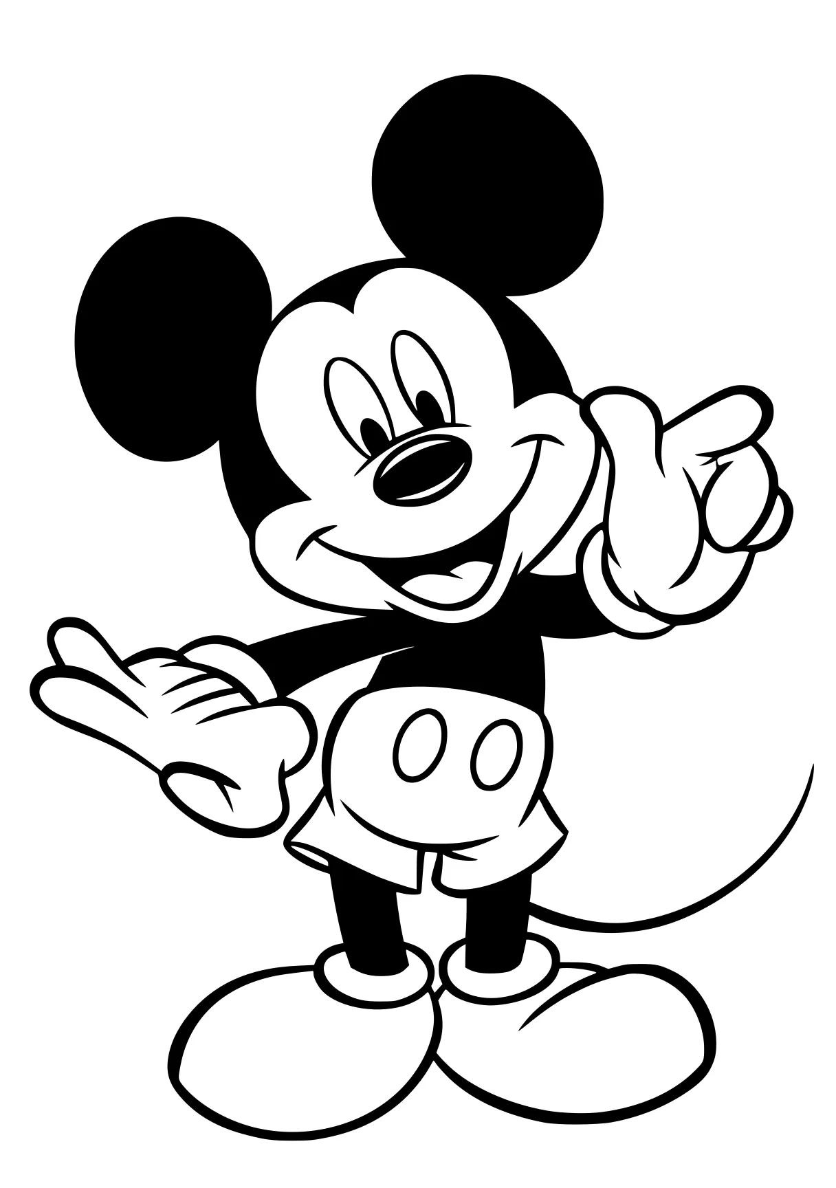 free coloring pages to print mickey, mouse, minnie, disney, disneyland, page downloads