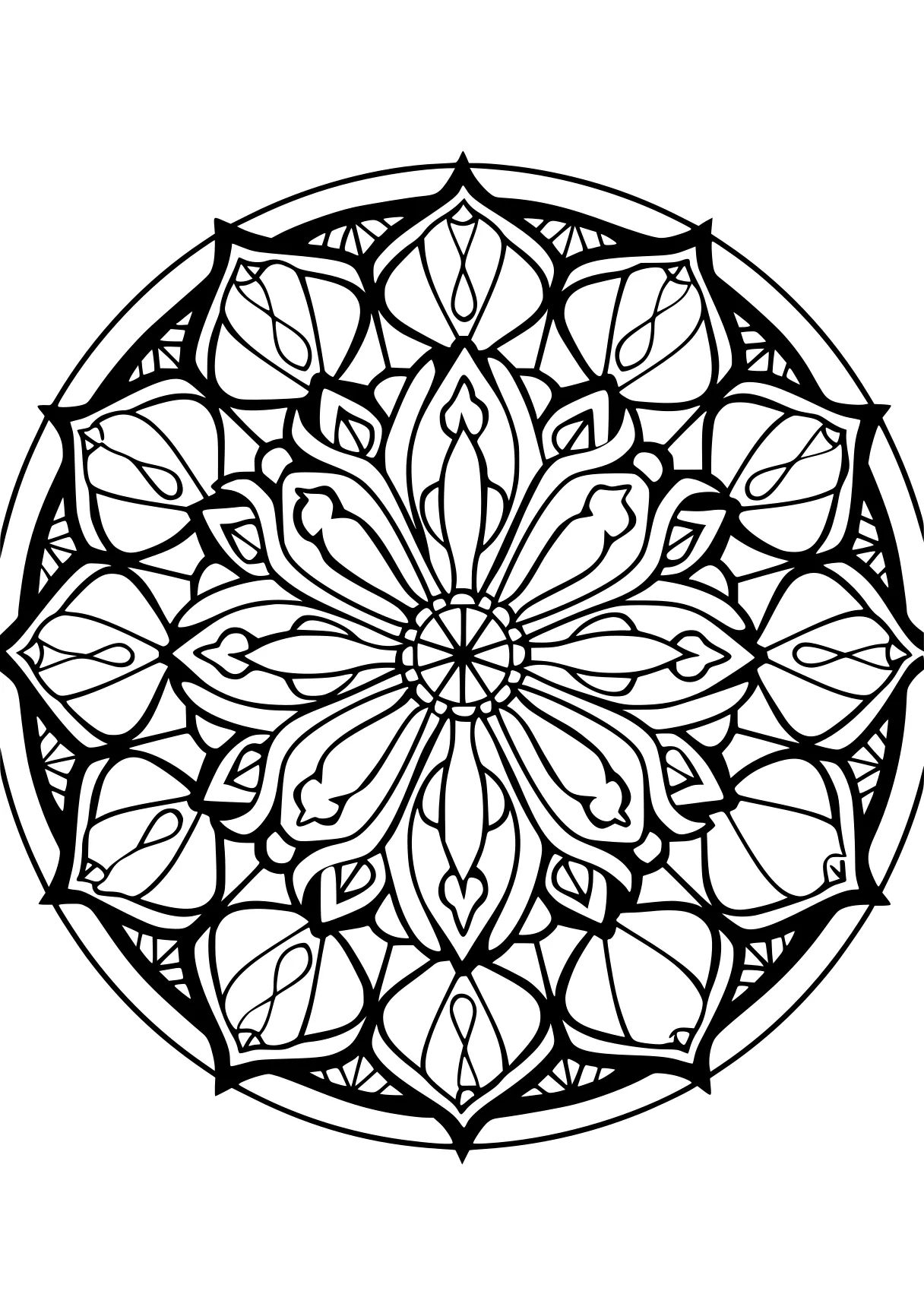 mandala coloring pages mandala, mandalas, intricate, free page downloads