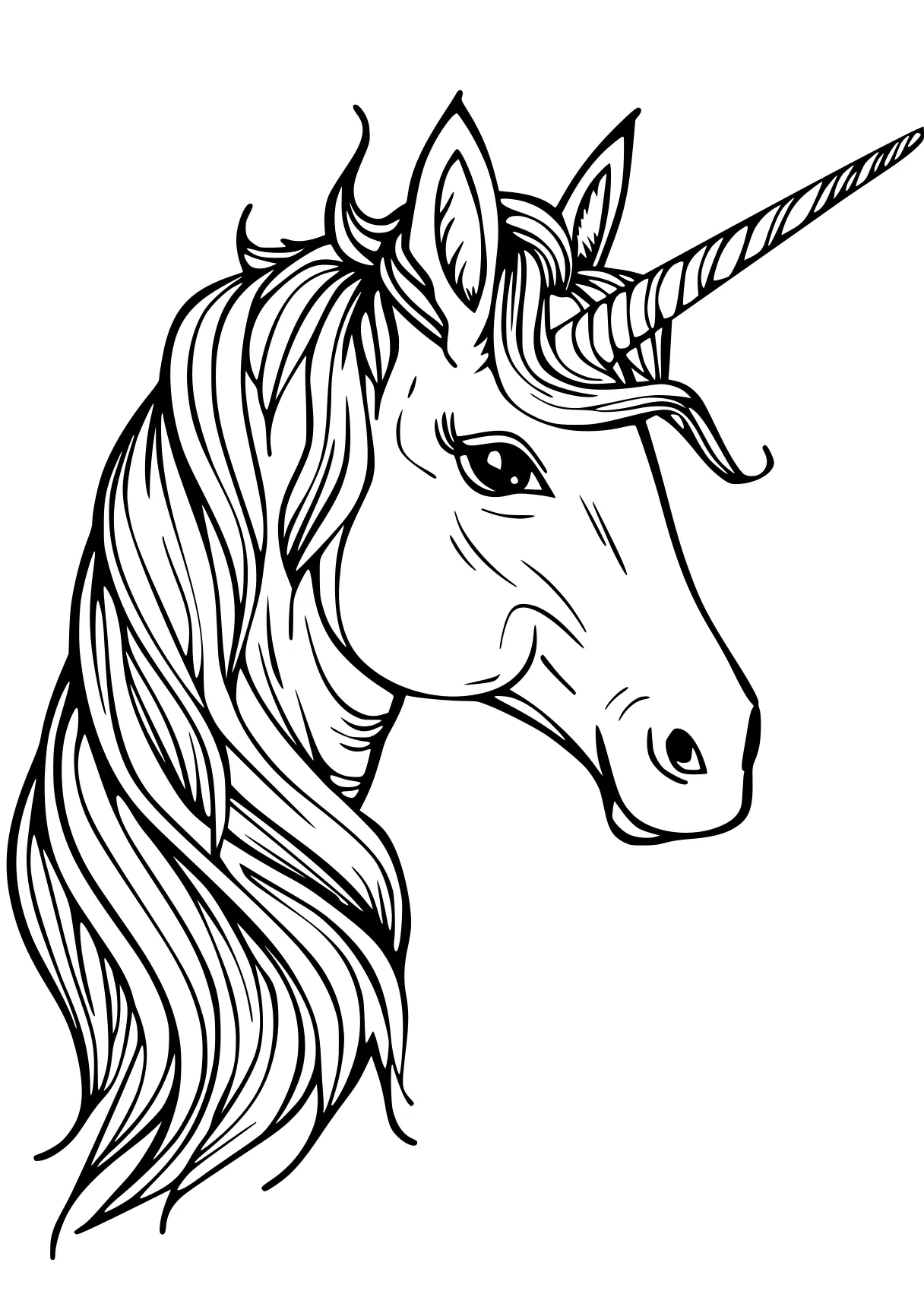 unicorn coloring sheet unicorn, alicorn, caticorn, horse, pony, free page downloads