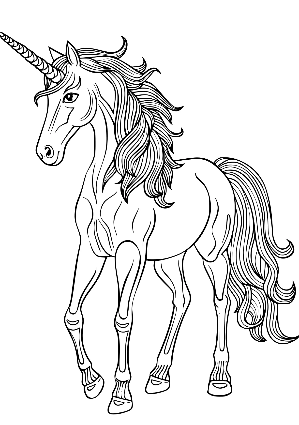 unicorn coloring sheets free horse, pony, unicorn, pegasus, alicorn, page downloads