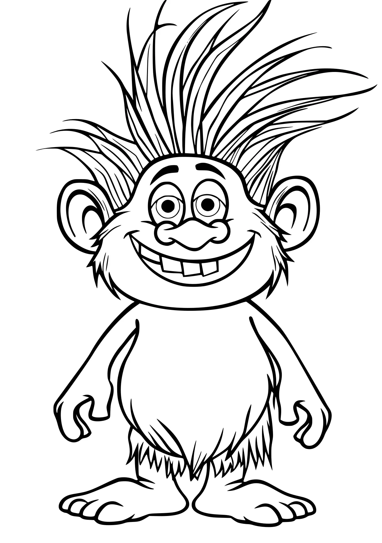 troll coloring pages monkey, trolls, troll, gnome, jerry, free page downloads