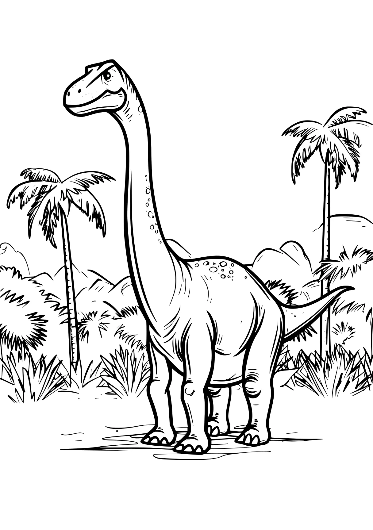 dinosaur coloring pages brachiosaurus, dino, dinosaur, dinosaurs, t-rex, free page downloads