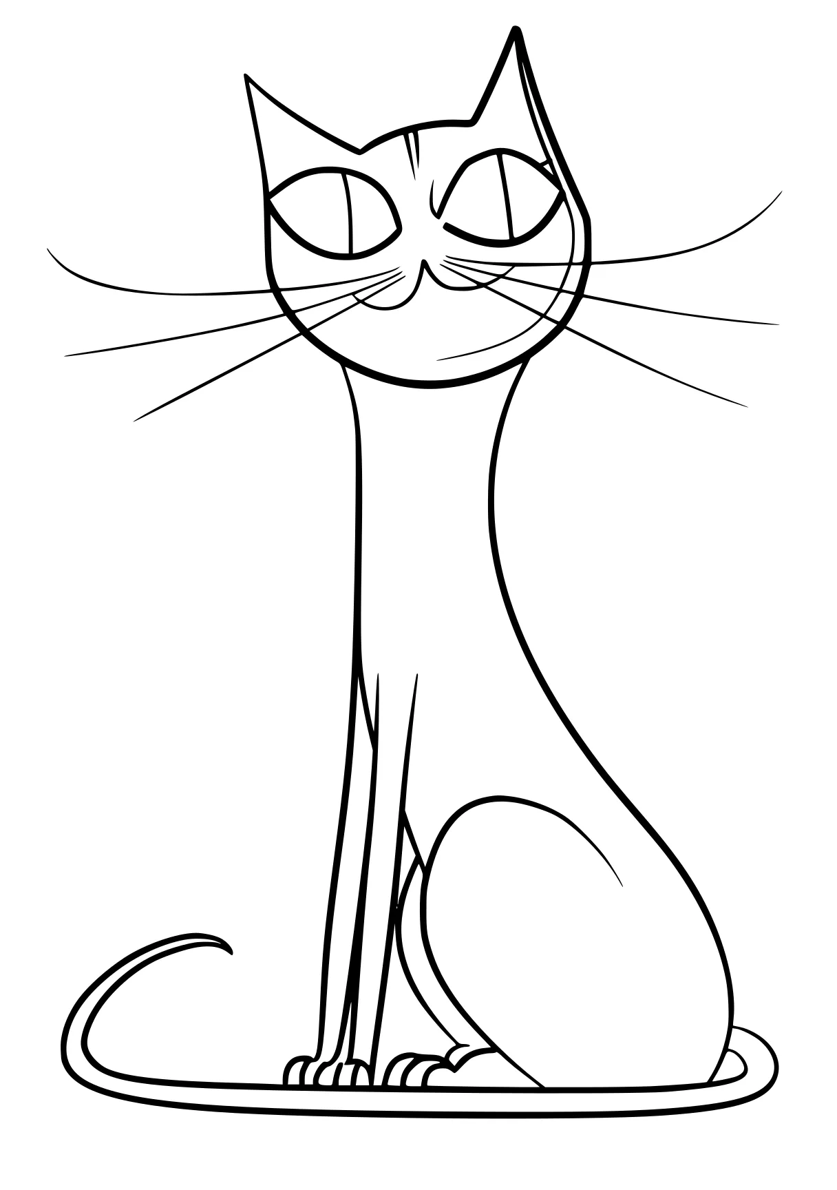 cat coloring pages cat, mew, caticorn, kitty, scratch, free page downloads