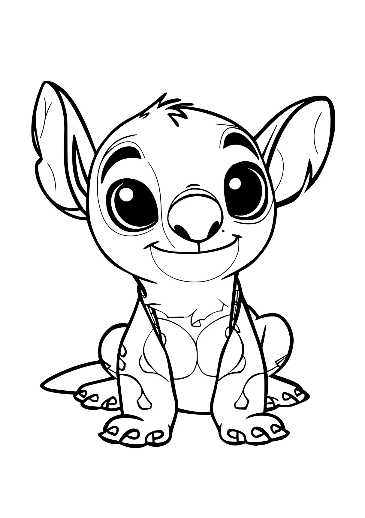 stitch coloring pages stitch, chibi, dumbo, koala, toothless, free page downloads