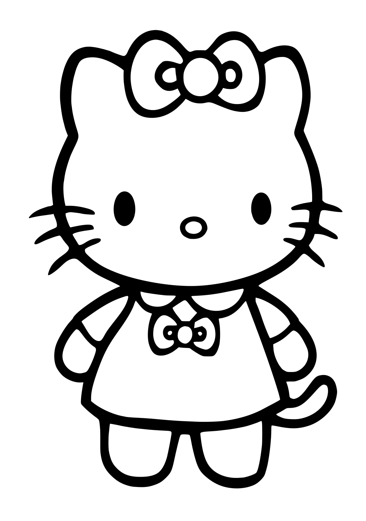 coloring book pages sanrio, kitty, cinnamoroll, unikitty, peppa, free page downloads